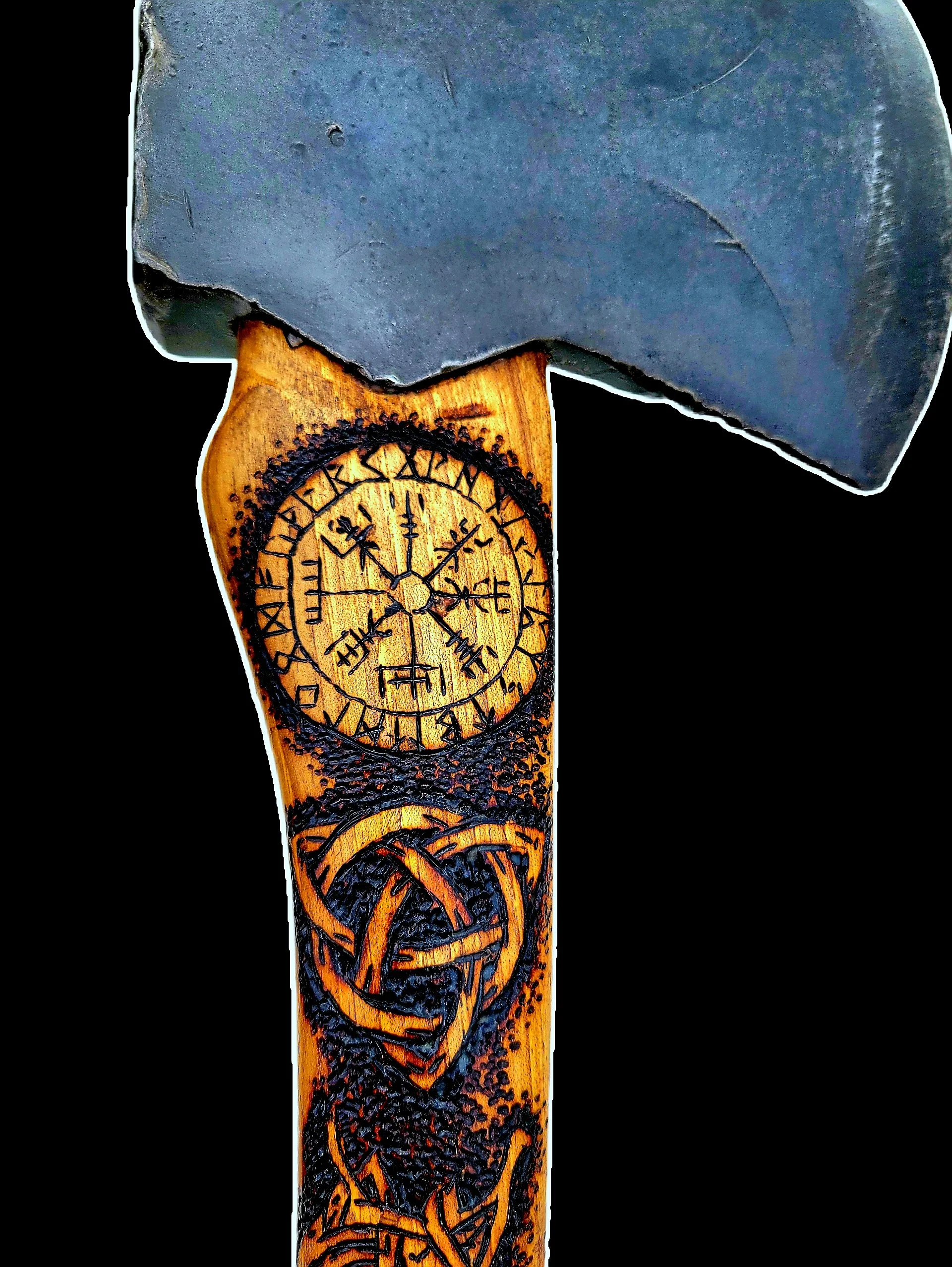 Pre-Christian Europeon influenced axe.