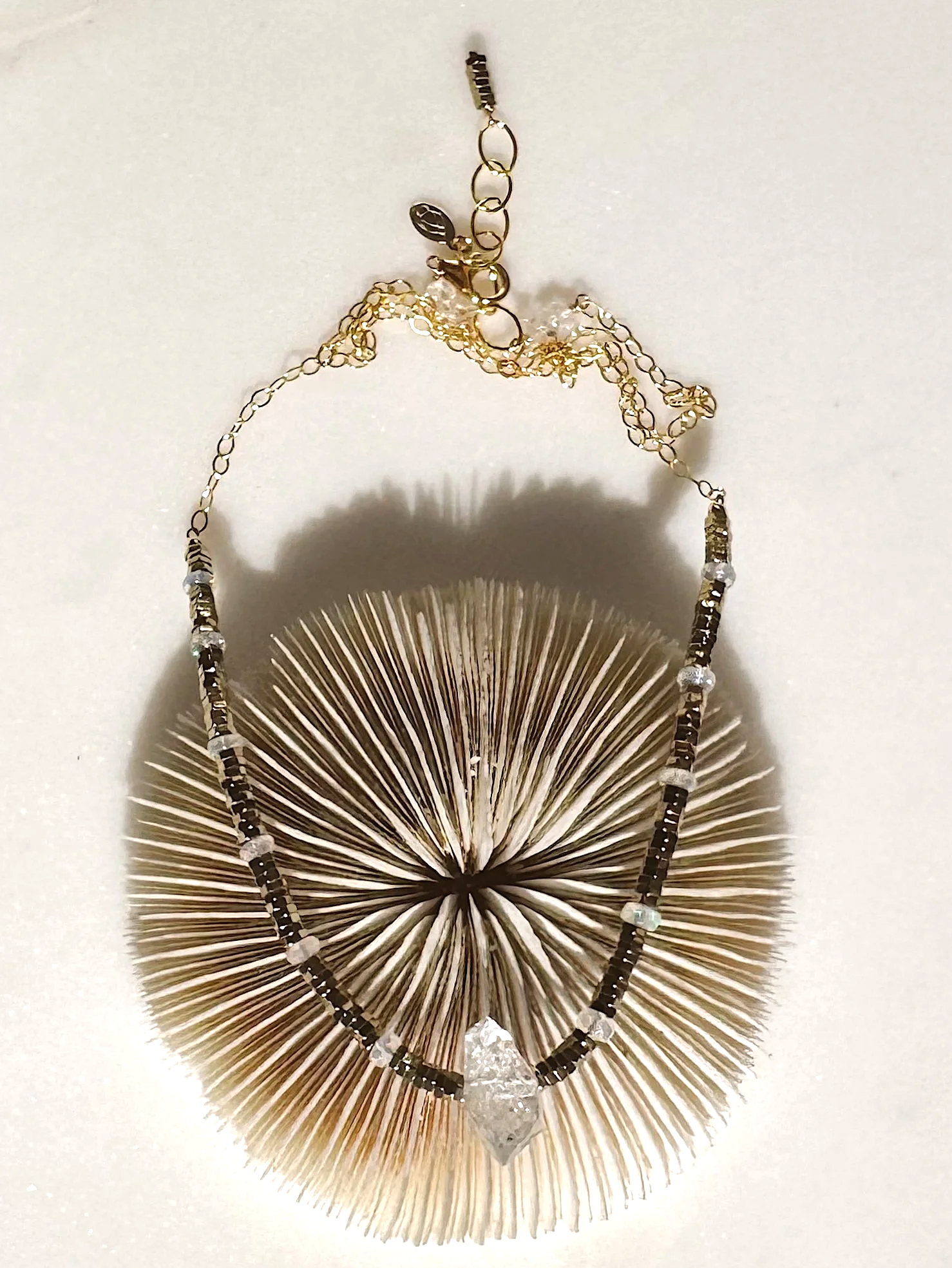 SUN KISSED Necklace Opal