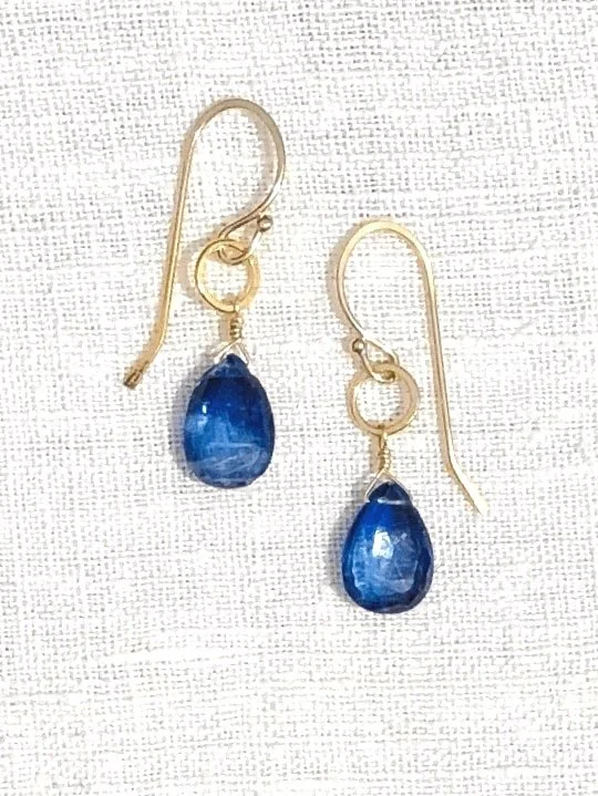TWILIGHT  Earrings Kyanite
