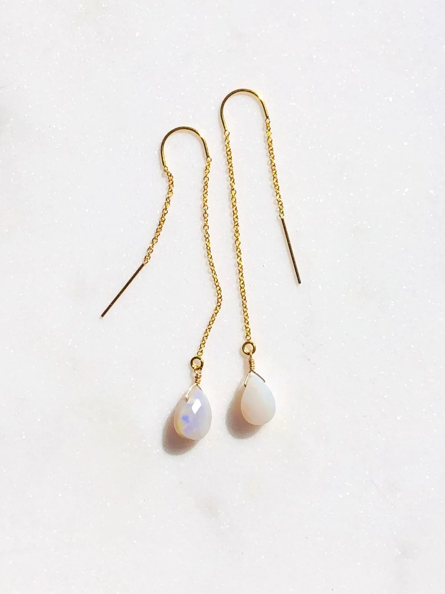 MOON GLOW Earrings Opal