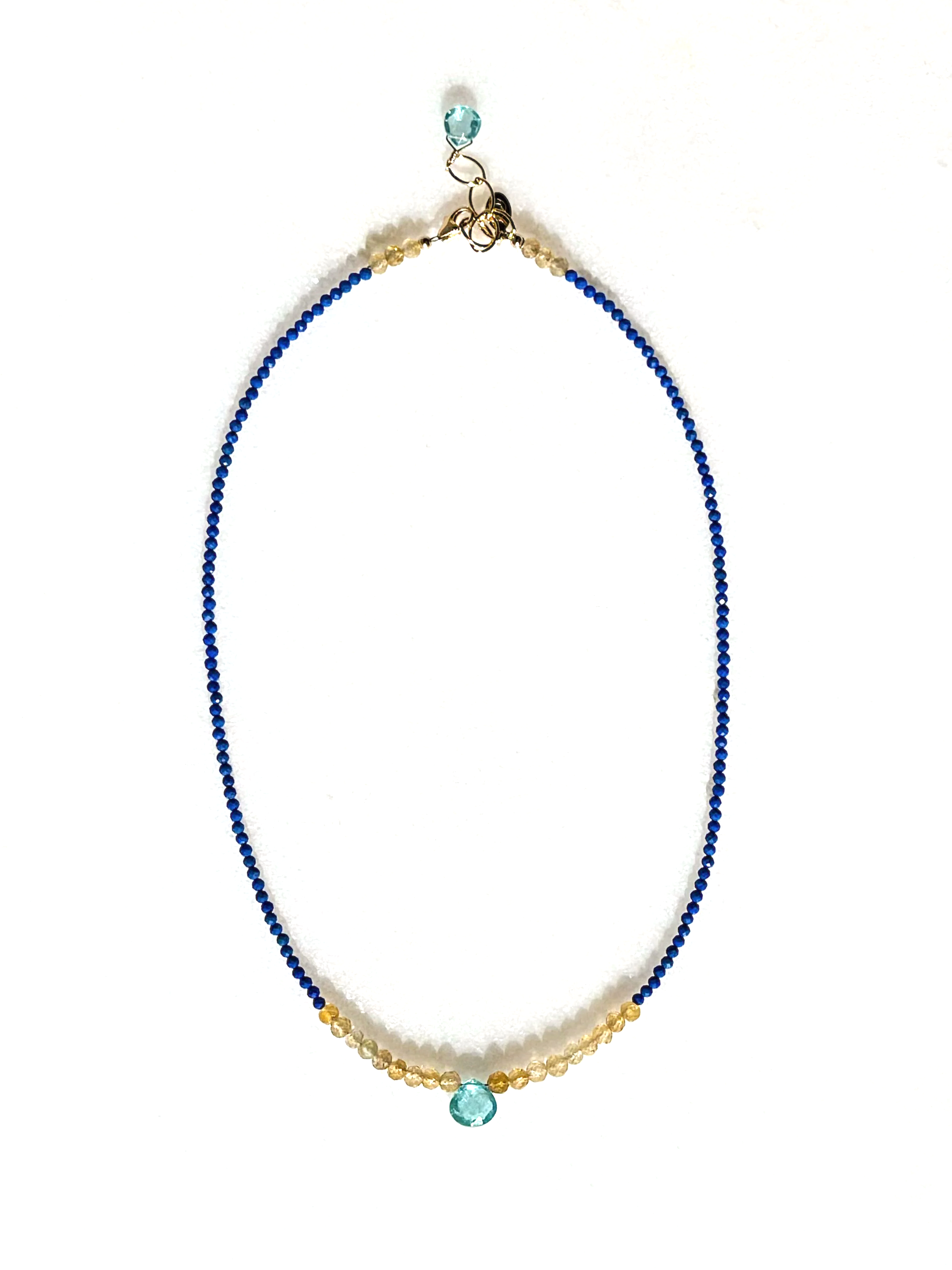BLISS Necklace Lapis Lazuli with Apatite