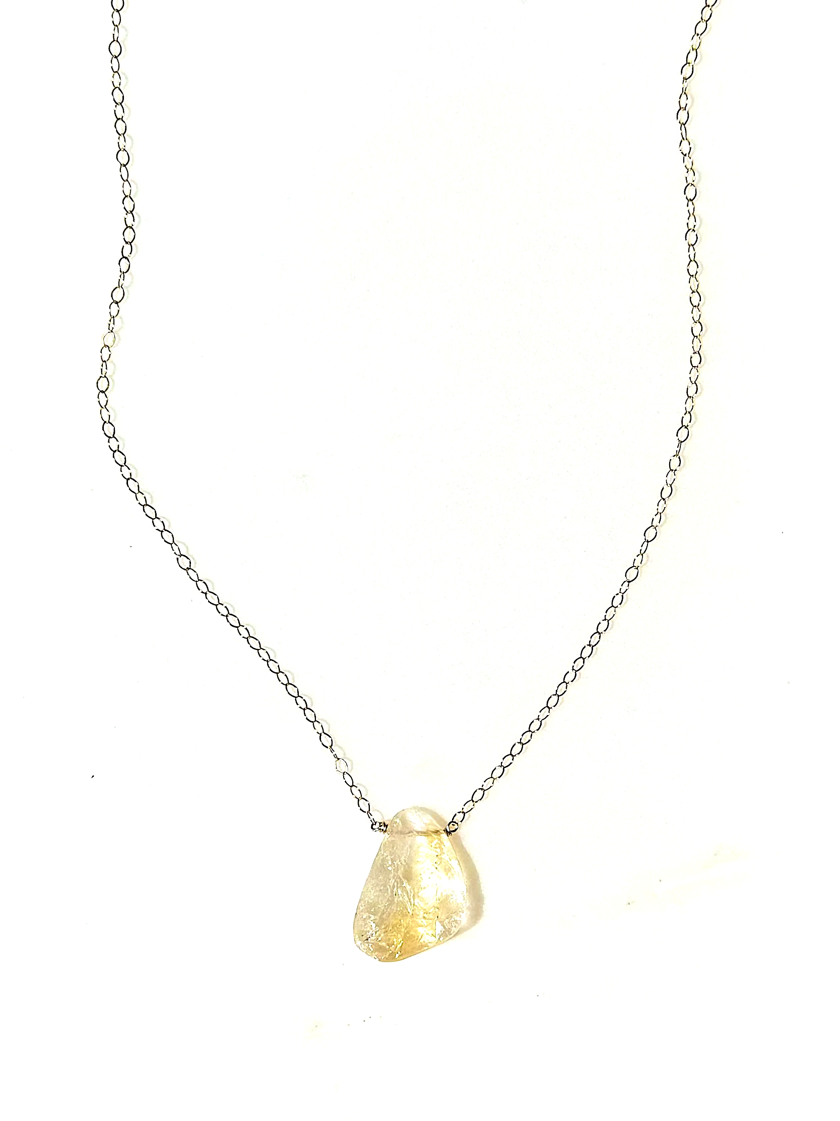 SUNSHINE Necklace + Earrings Citrine