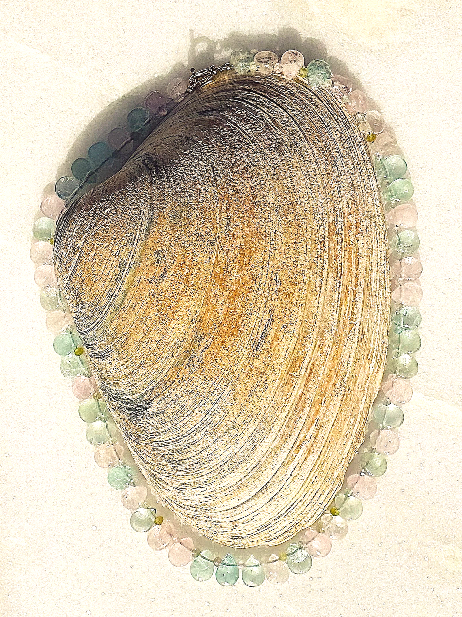 APHRODITE Necklace Aquamarine