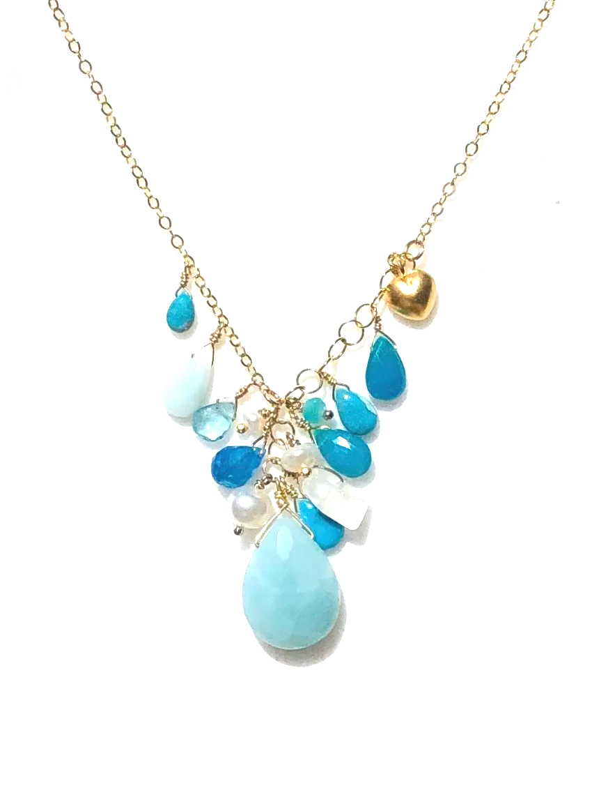 BEACH COMBER Necklace Amazonite