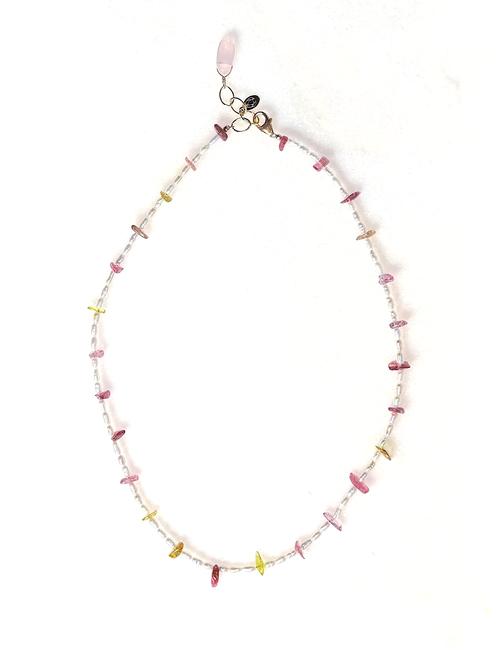 HIBISCUS Neclace Pearl