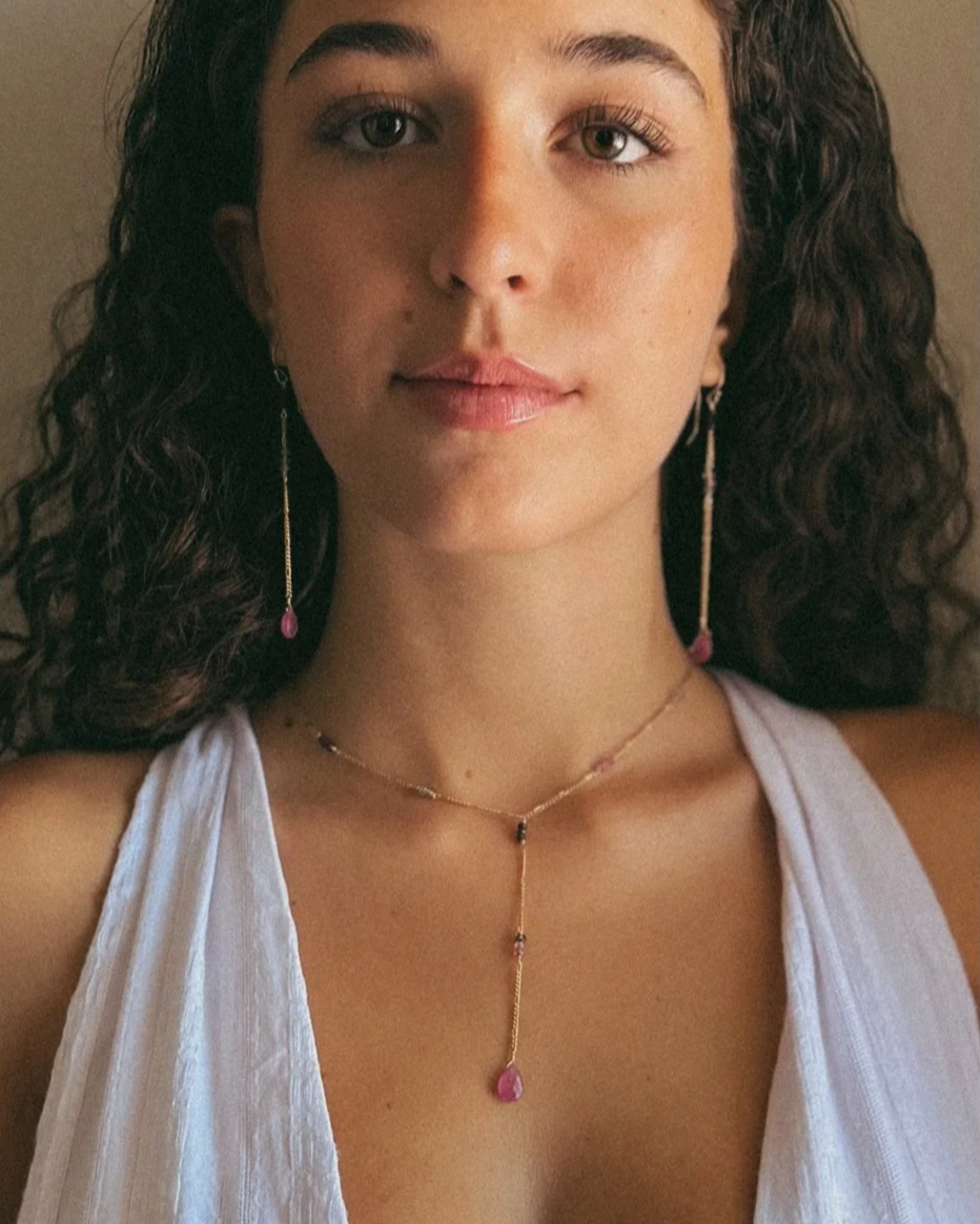 PRIESTESS Astrological Reading and Constellation 'Y' Necklace