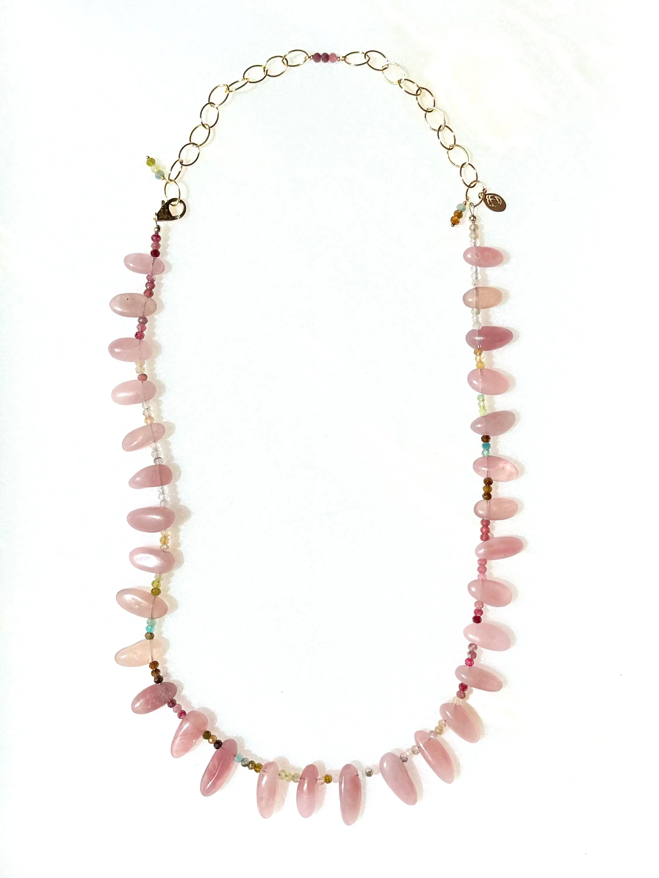SOJOURN Necklace Madagascar Rose Quartz 