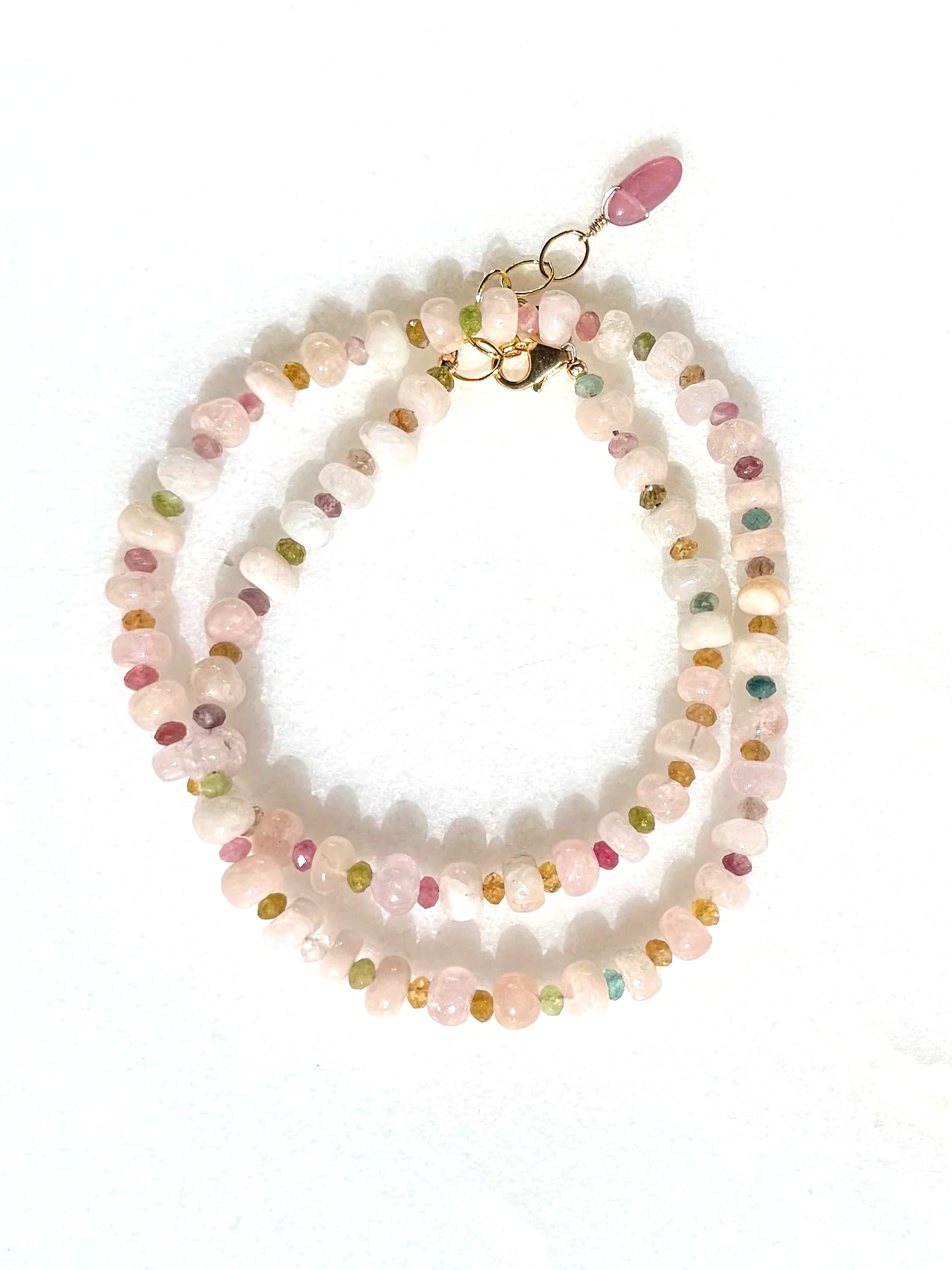 PLUMERIA Necklace Morganite