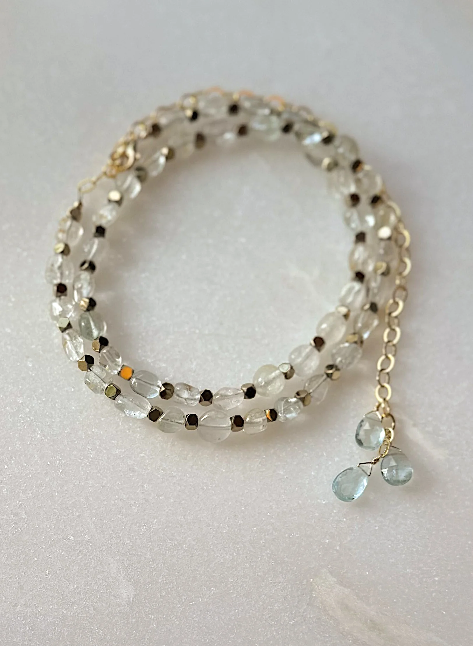 MORNING FOG Necklace Quartz