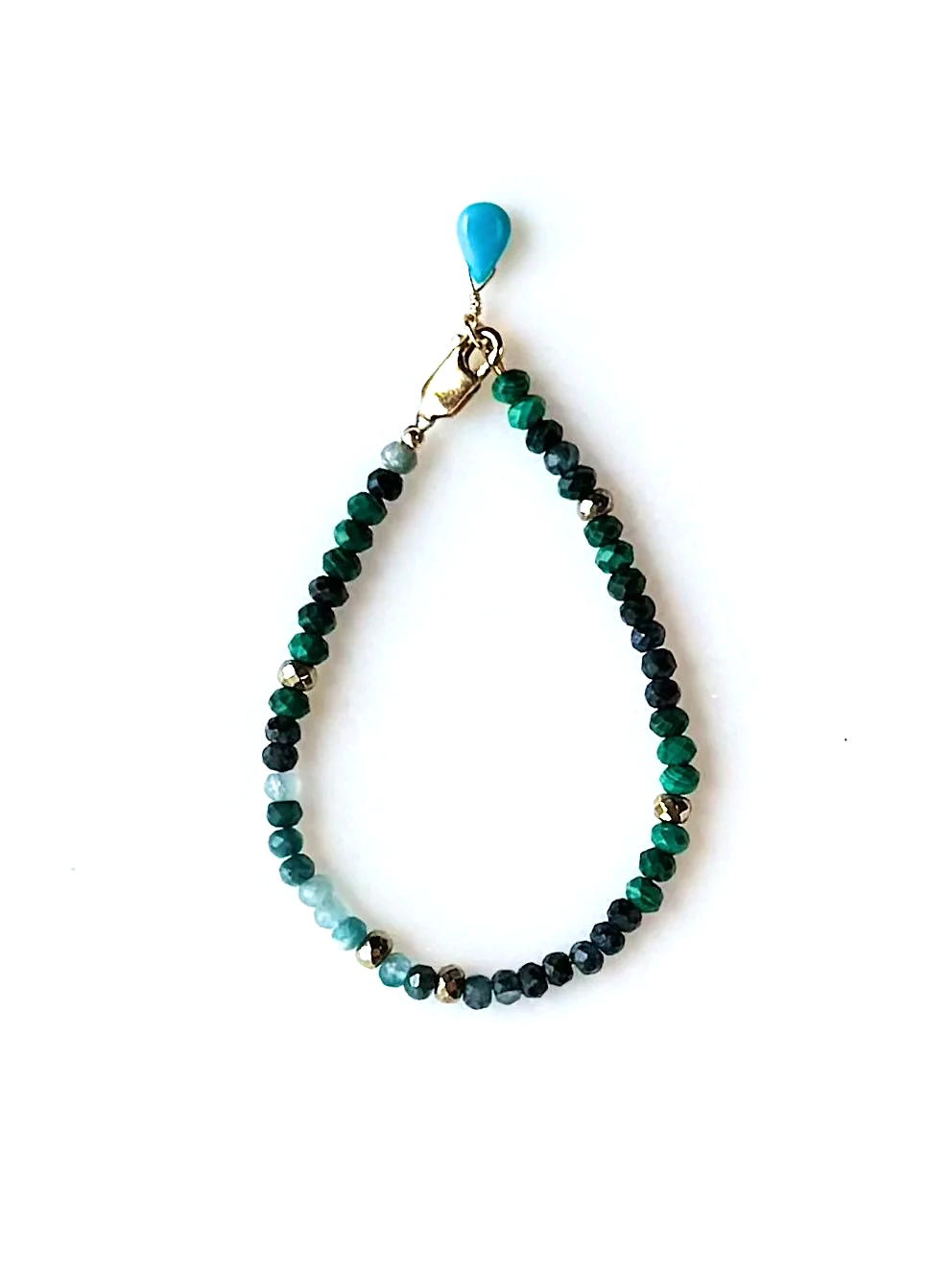 FOSSIL CREEK Bracelet Malachite