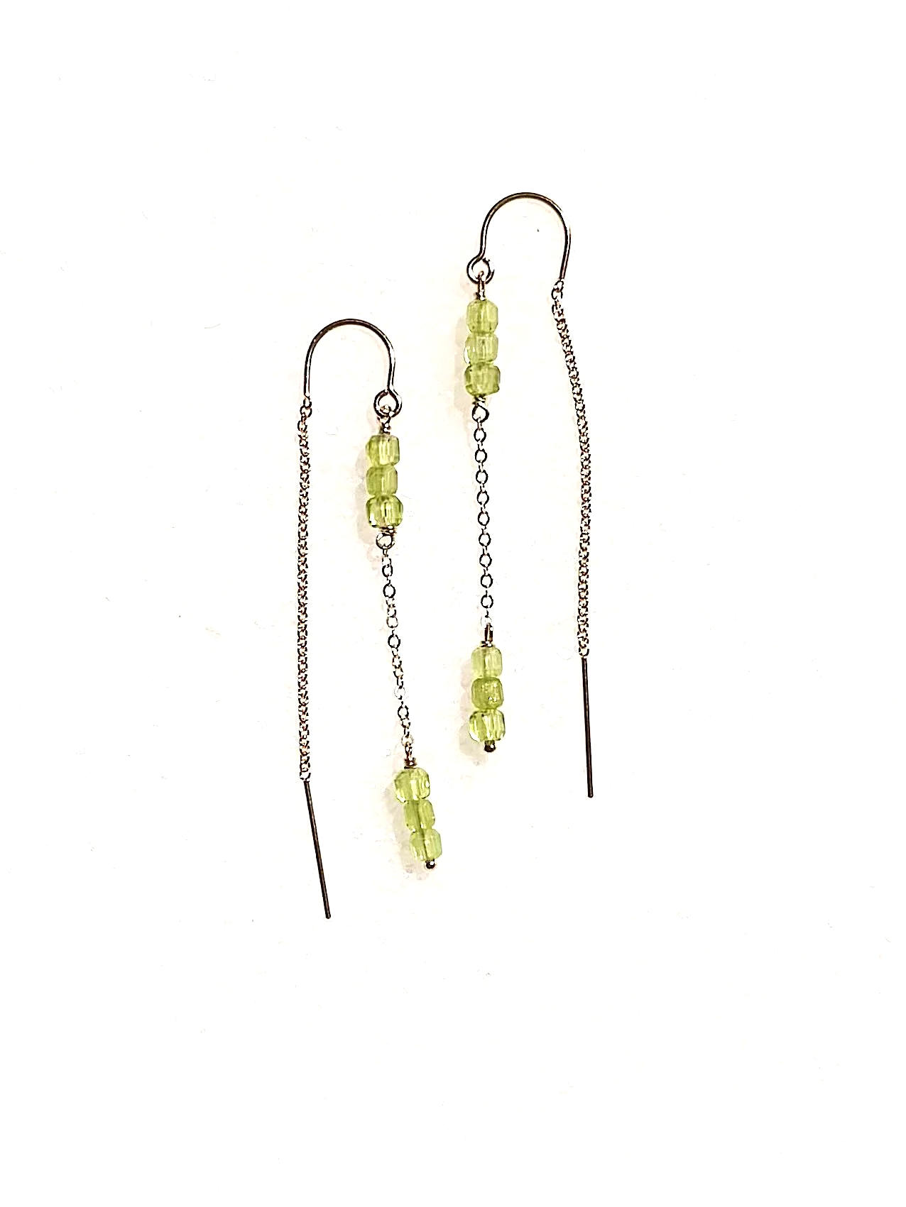 LIME Ear Threads Peridot