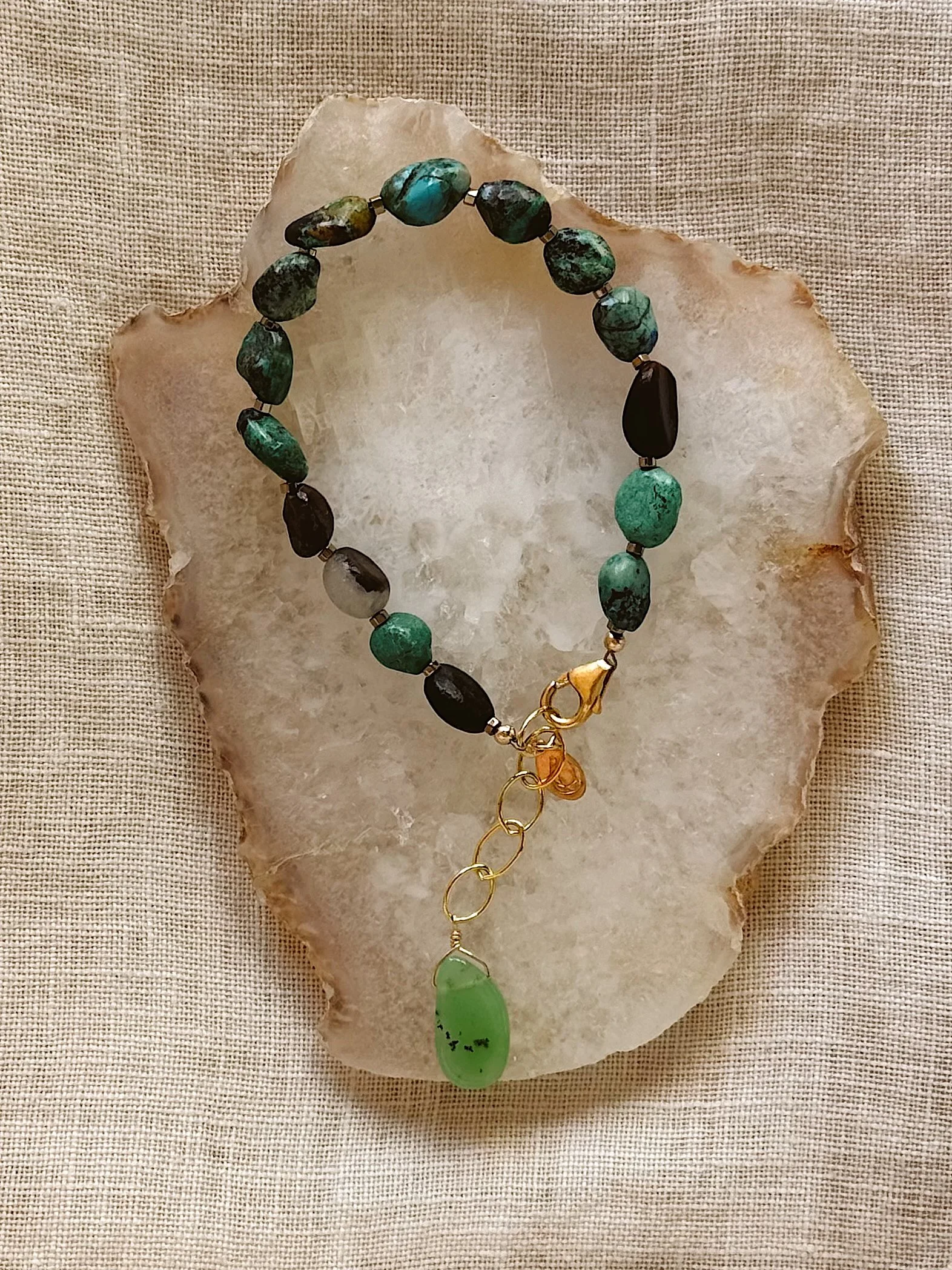 Old Arizona Copper Mine Bracelet.JPG