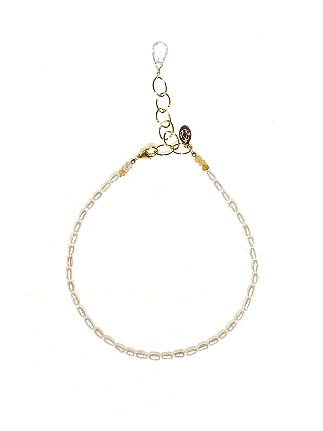 STELLAR GEMINI Anklet Pearl