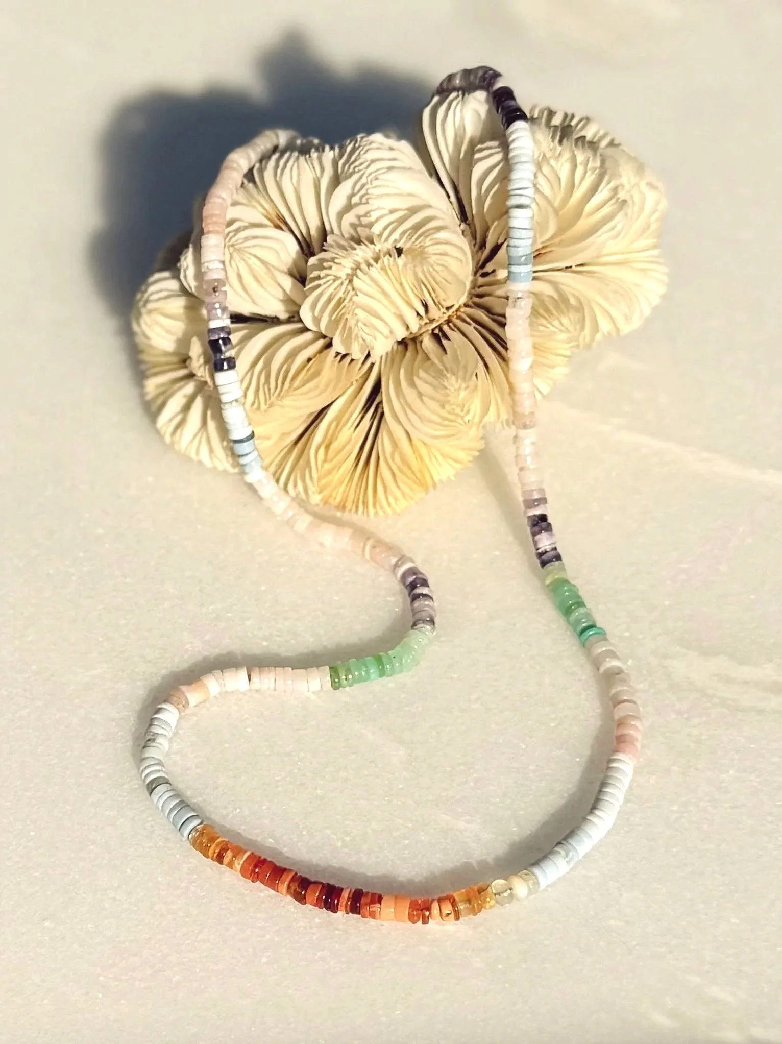 SEASIDE REEF Necklace Opal