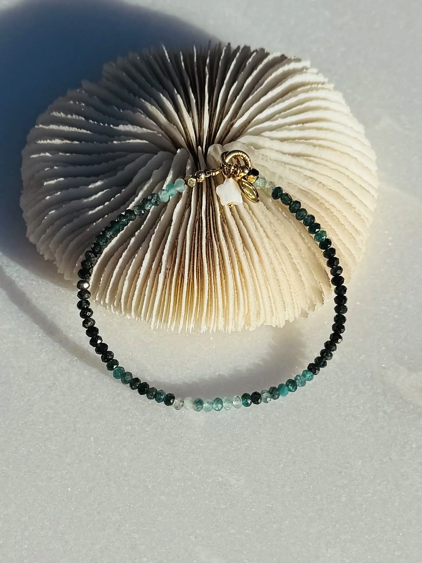 LUMI Anklet Blue Tourmaline