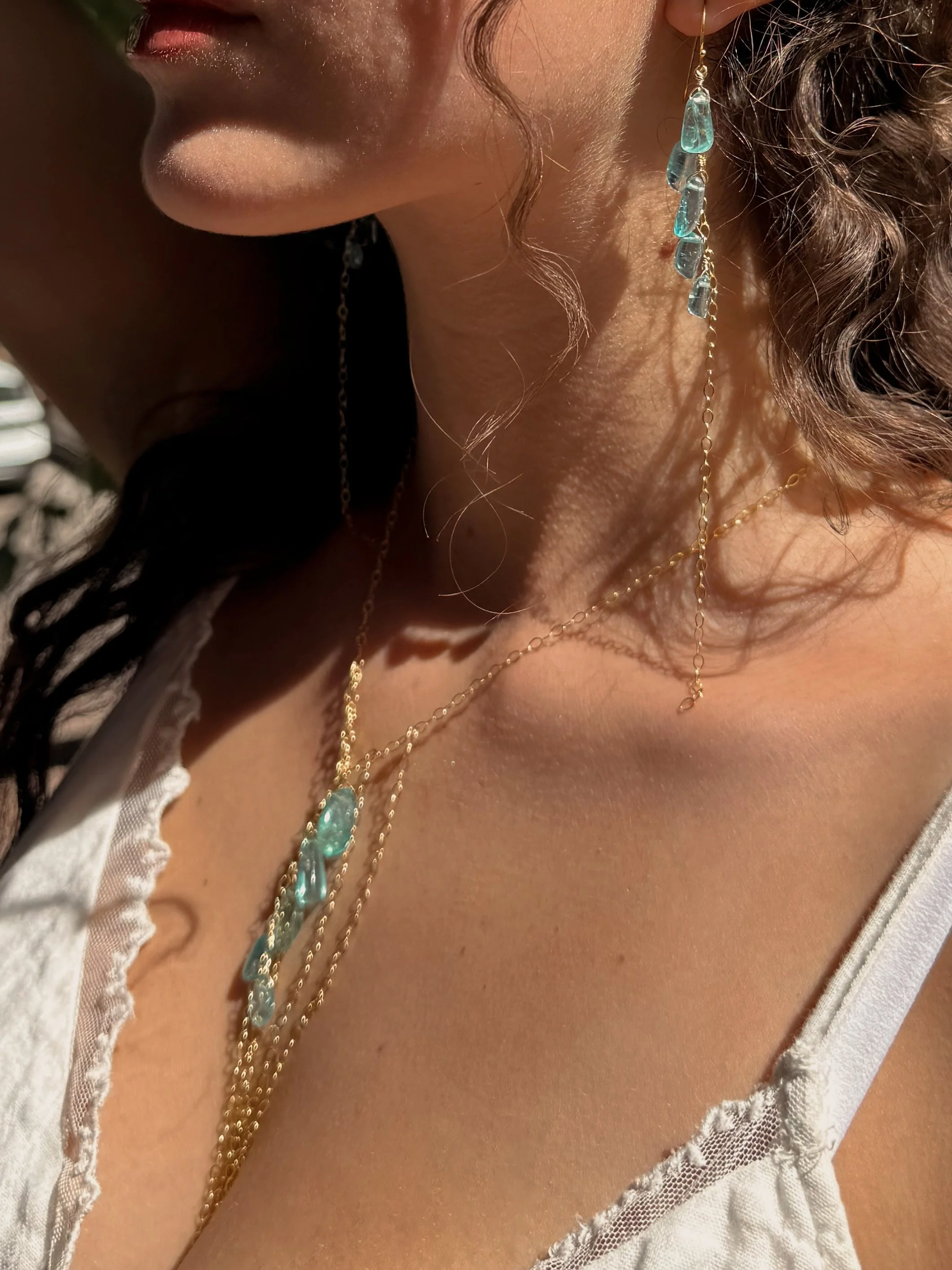 COASTAL Necklace Apatite