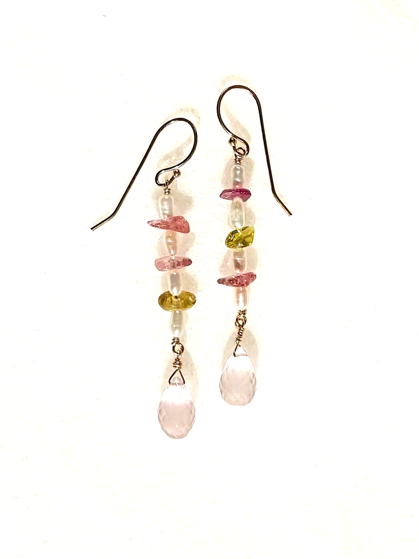 HIBISCUS Earrings Pearl