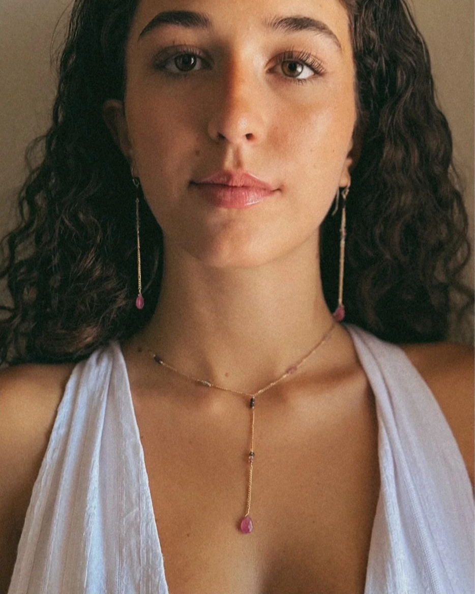 CELESTIAL Astrological Reading and  Constellation 'Y' Necklace and Earring Set