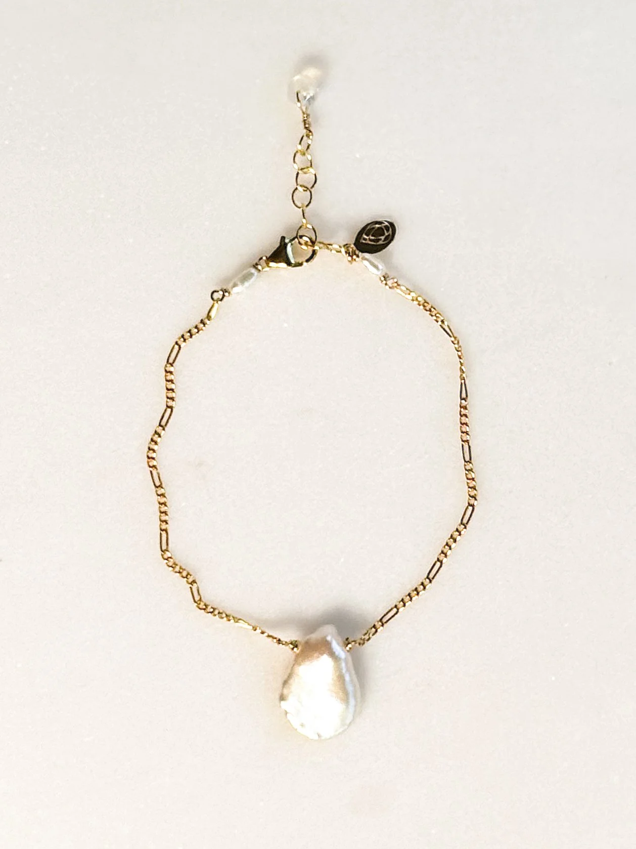 VANILLA ORCHID Bracelet Keishi Pearl $195.00