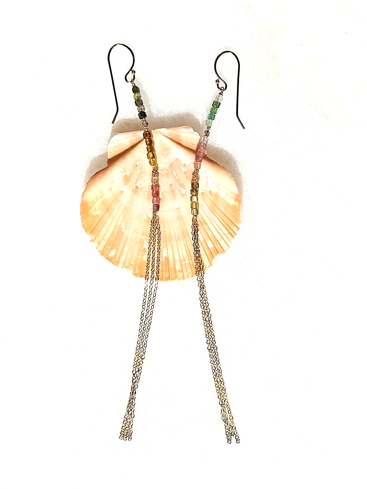 TAMARIND Earrings Watermelon Tourmaline