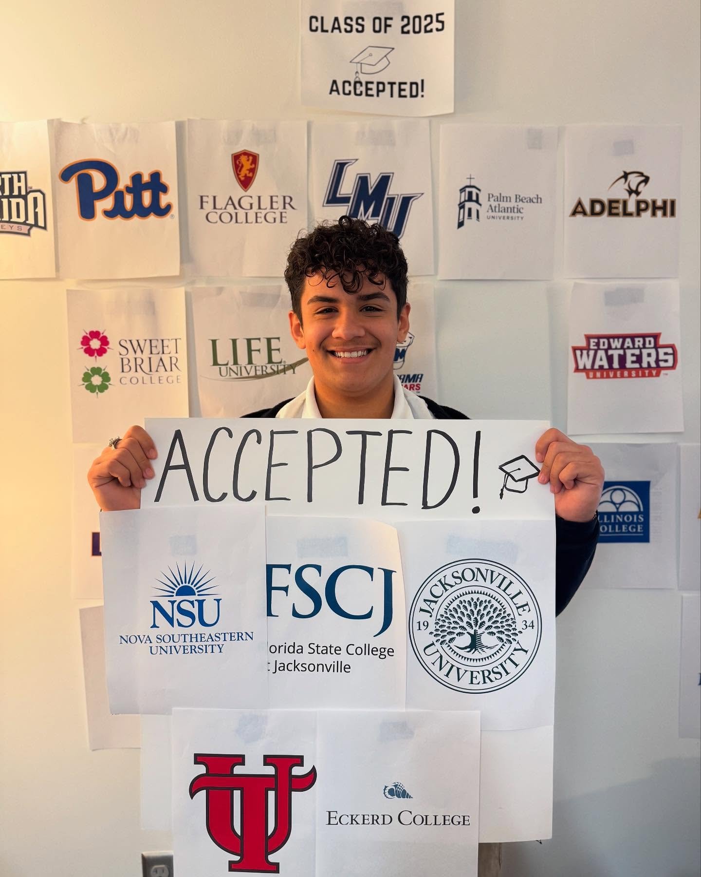 And the list keeps growing 😁 #Classof2025 #CollegeAcceptance @global.schools.jax