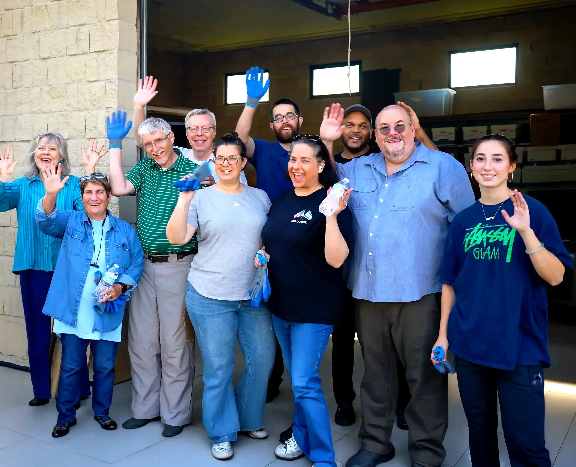 Group of volunteers