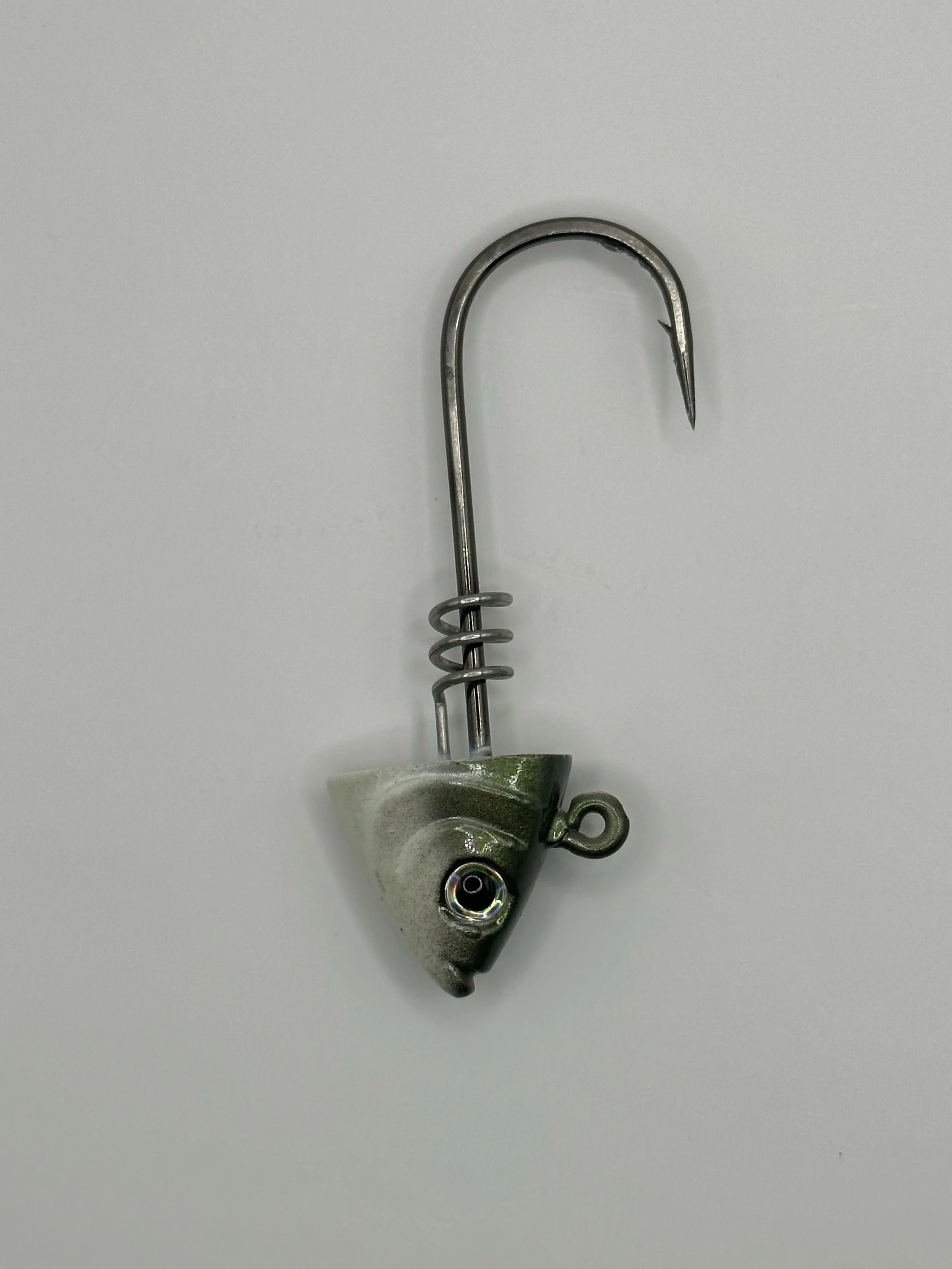 Fusion19 Swimbait Jighead - Red 4/0 Hook For Soft Plastic Swimbaits, Fishing Lure