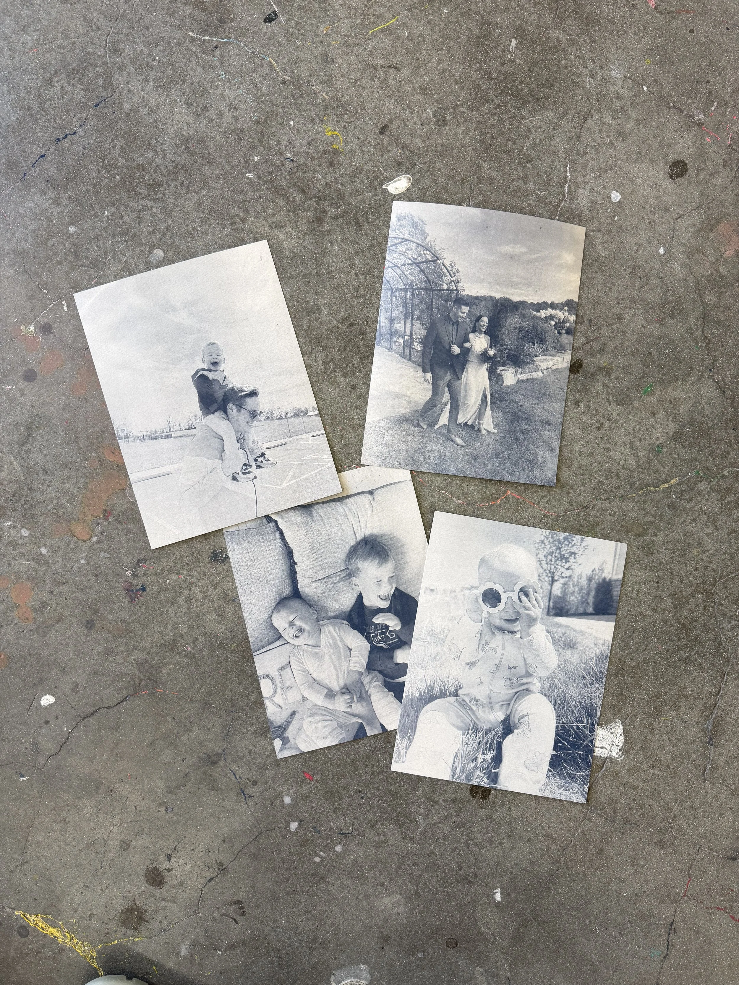 Cyanotype Commission: Coffee Dyed