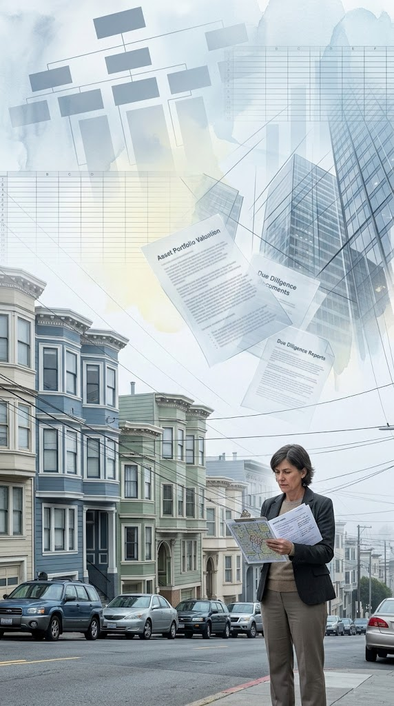 In San Francisco Real Estate, Bigger Often Means Further Away