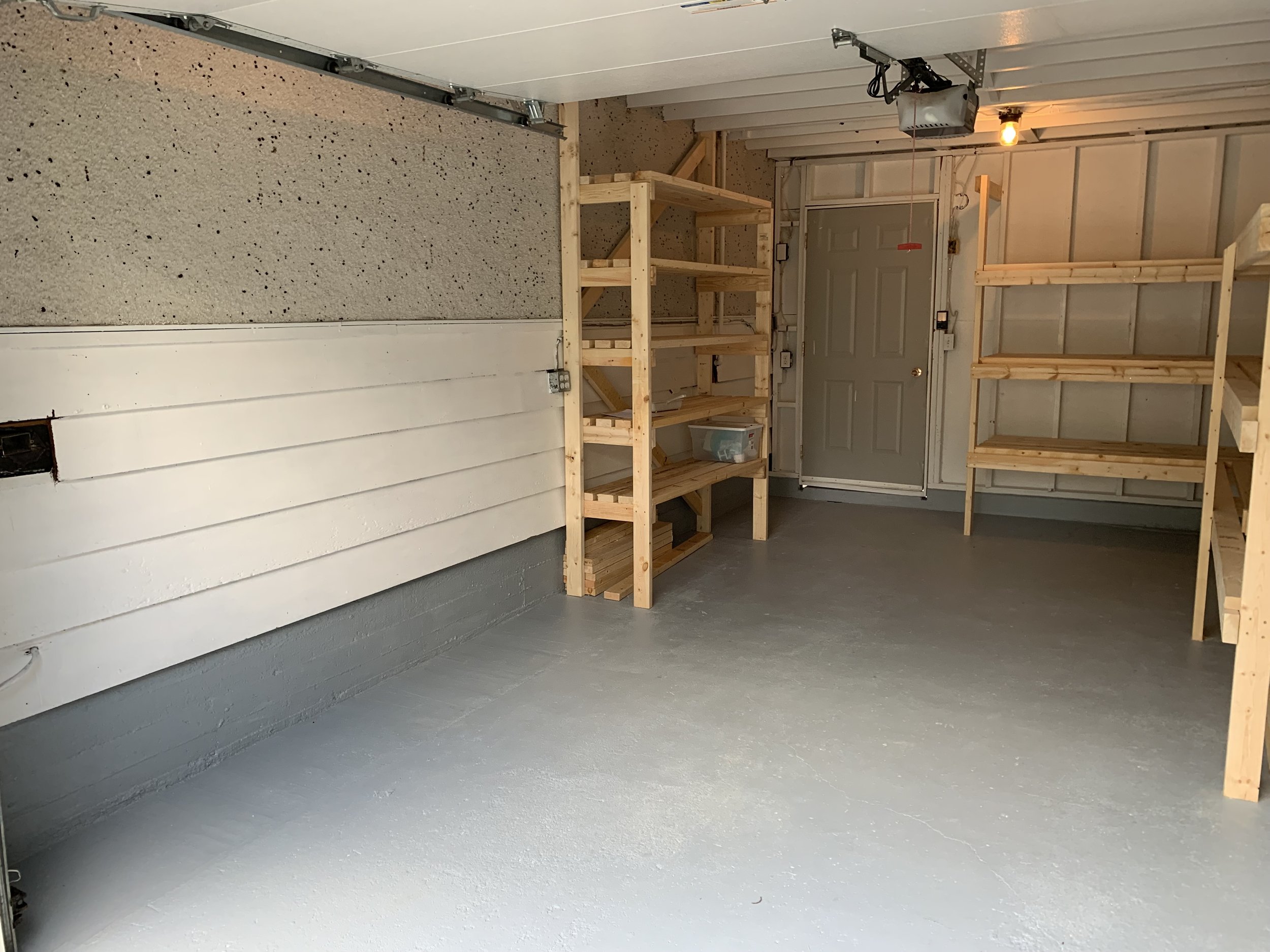 After Custom Shelving