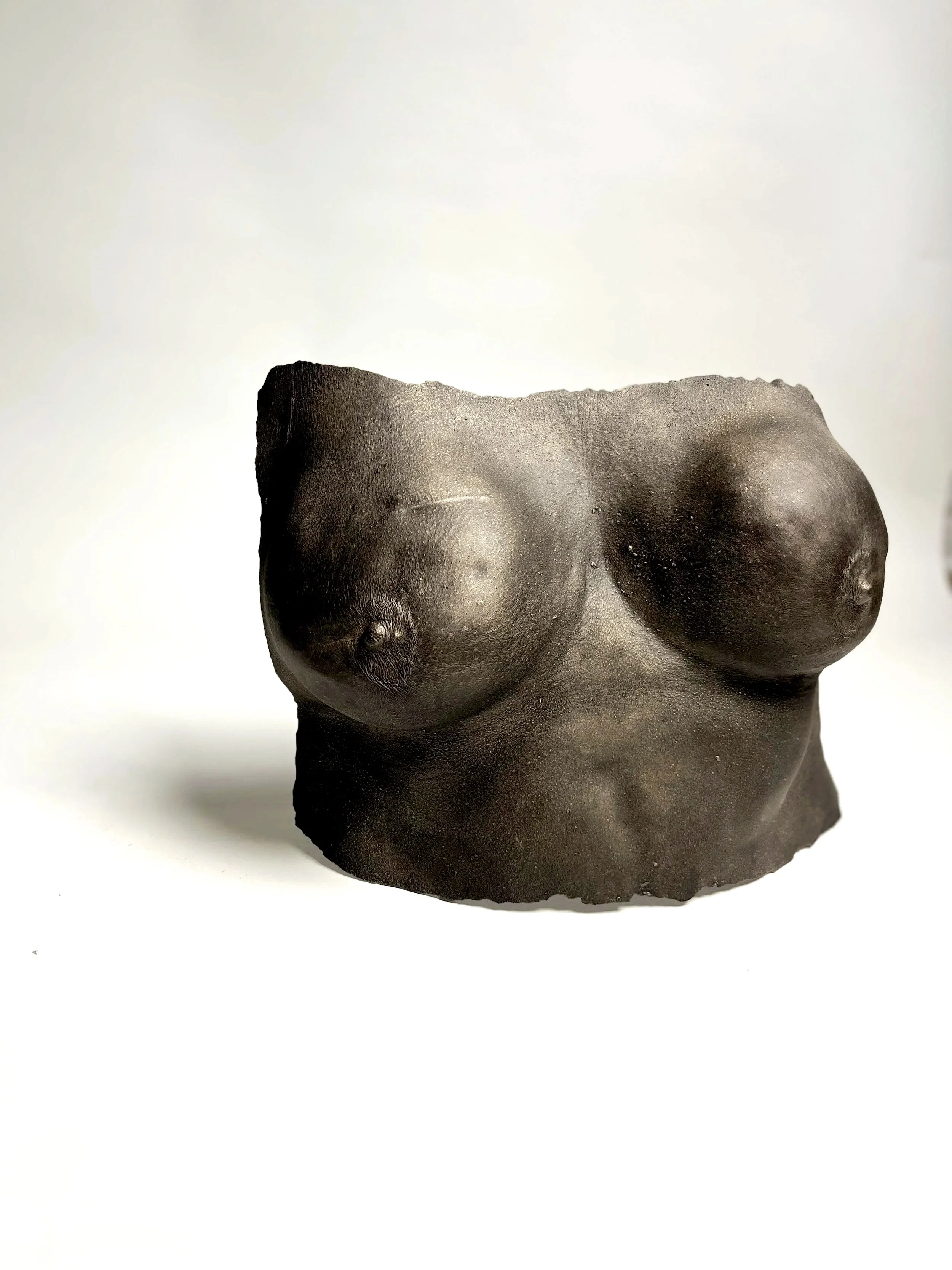 *Part of the Breast Cancer Awareness Series - available for exhibition*

Working with breast cancer survivors and casting their scars is one of the deepest expressions of my practice, because it transforms something so often framed through fear and l
