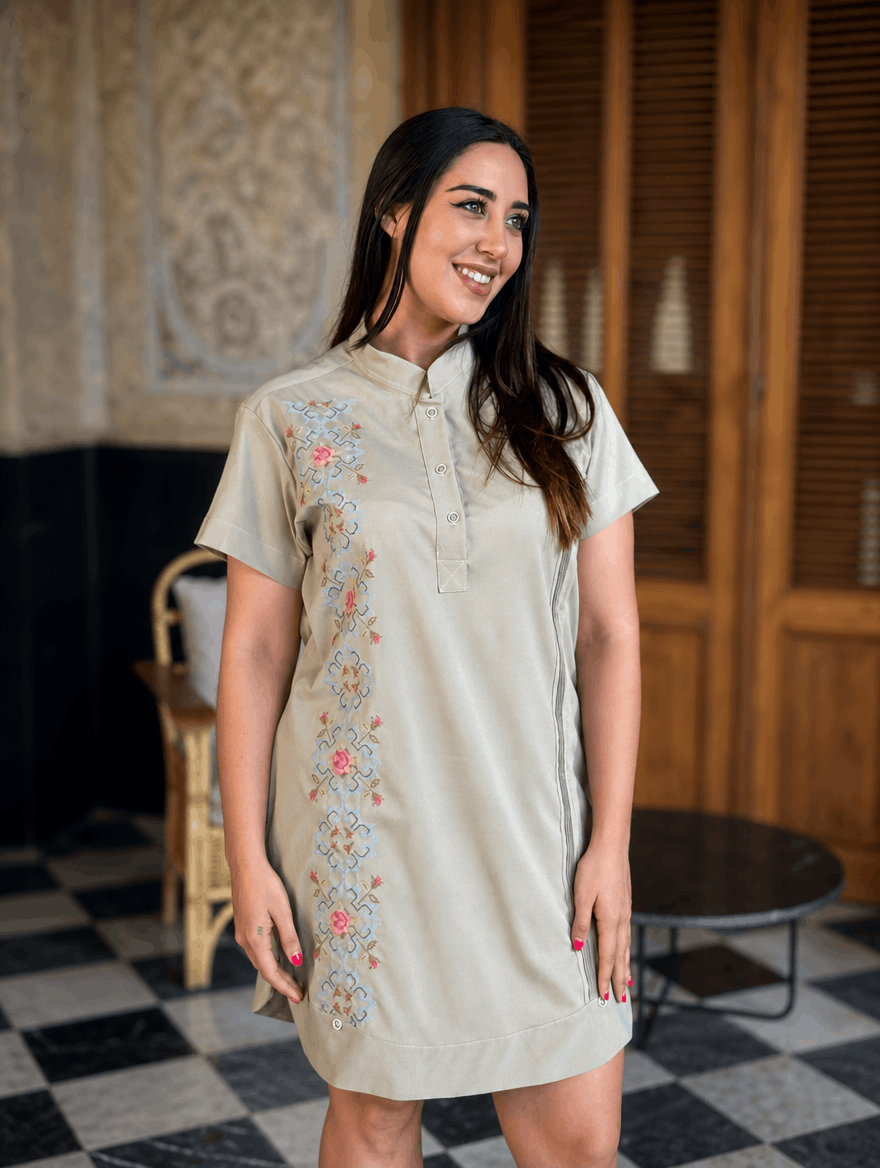 VESTIDO GUAYABERA MONTEJO REAL