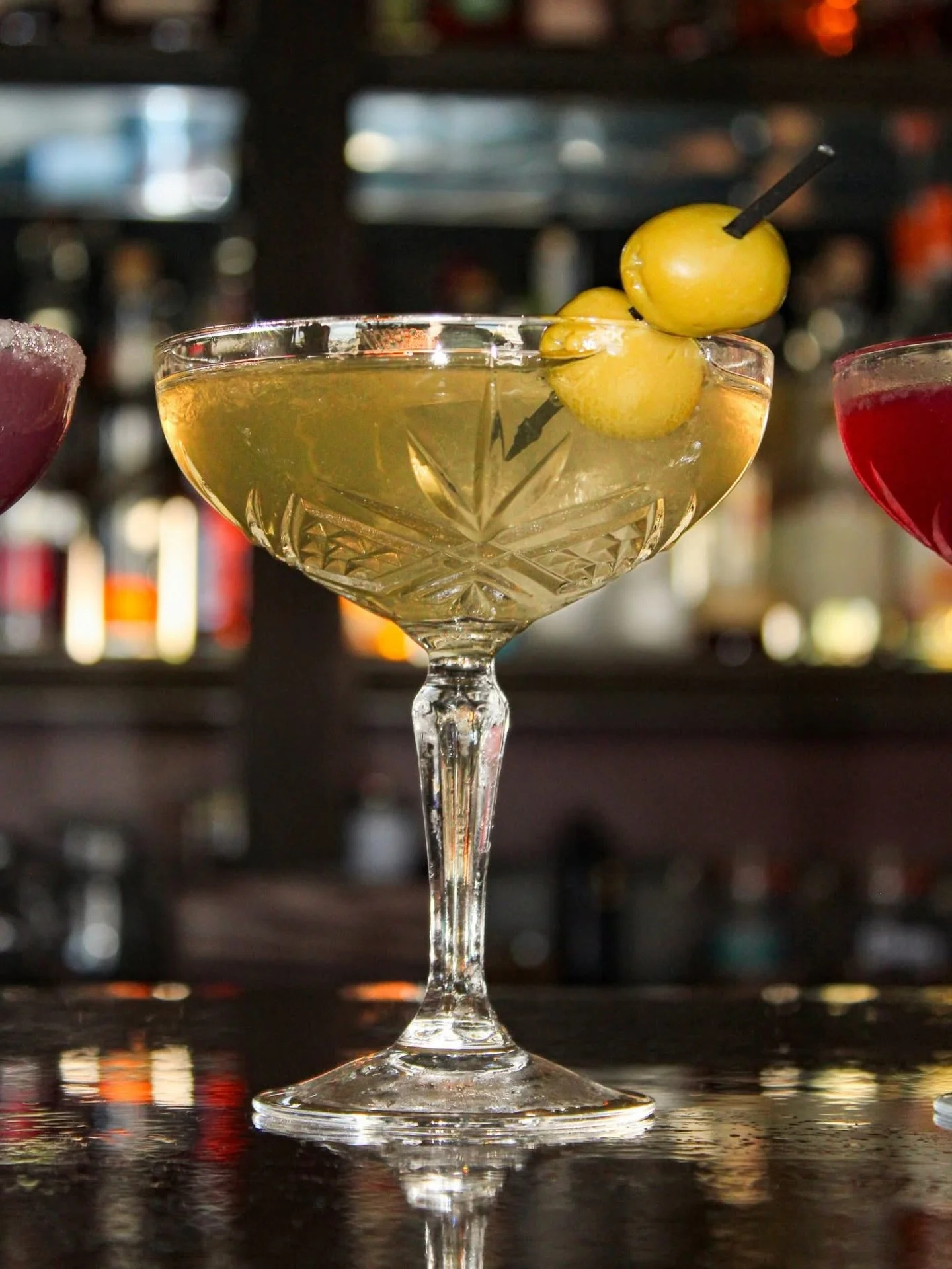 A tini reason to celebrate 🍸

$5 Tito&rsquo;s martinis all day, every Tuesday &mdash; Blueberry Lemon Drop, Cosmopolitan, or any single pour your way.