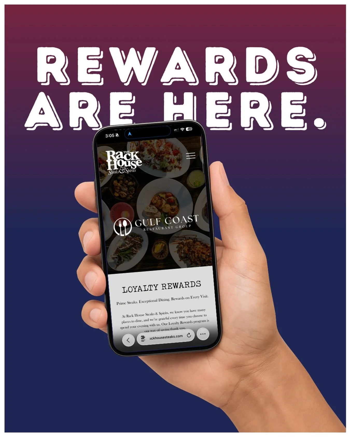 ICYMI 👀 REWARDS ARE HERE. 

Here&rsquo;s how it works:
&bull; Earn points every time you dine
&bull; Free birthday perks
&bull; Refer-a-friend program
&bull;  and MORE! 

And the best part&hellip;
✨ Get a $5 reward just for signing up

Sign up today