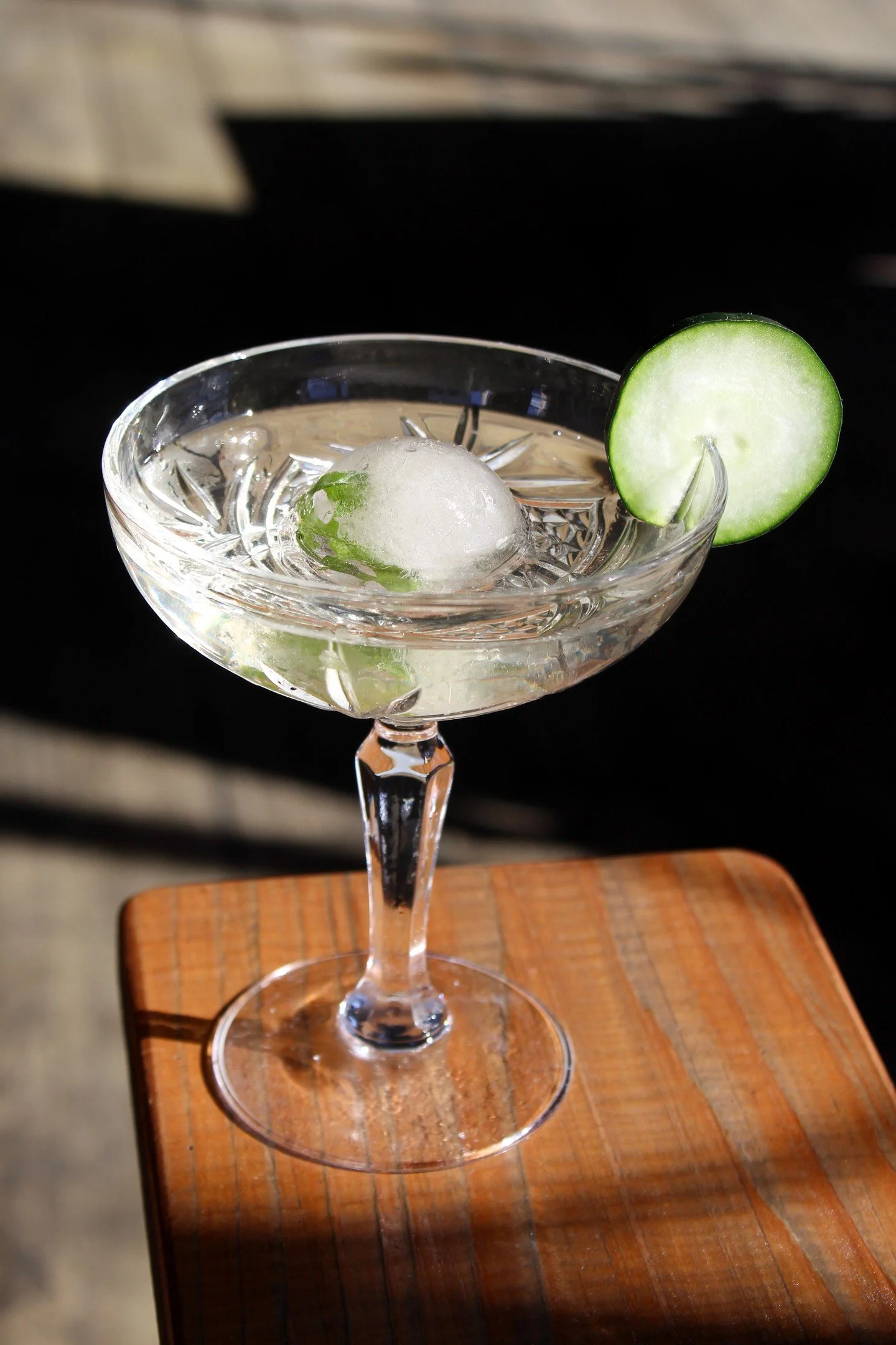 Spend your Saturday sippin' on one of our most popular martinis &mdash; "Saturday in the Park" 🥒☀️ crafted with pearl cucumber vodka, basil infused simple syrup, and sweetened lime juice!