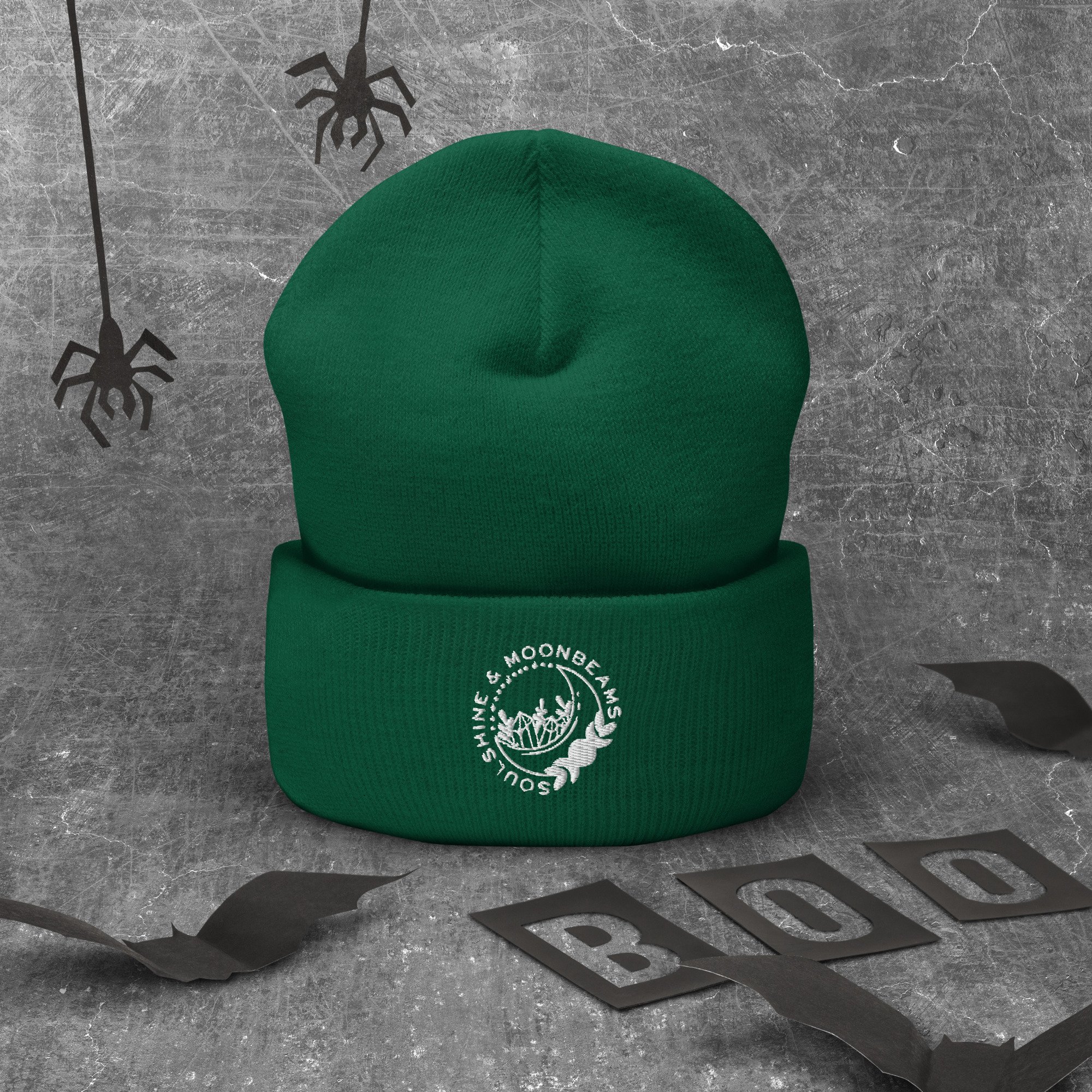 cuffed-beanie-spruce-front-655b7d4084ed4.jpg