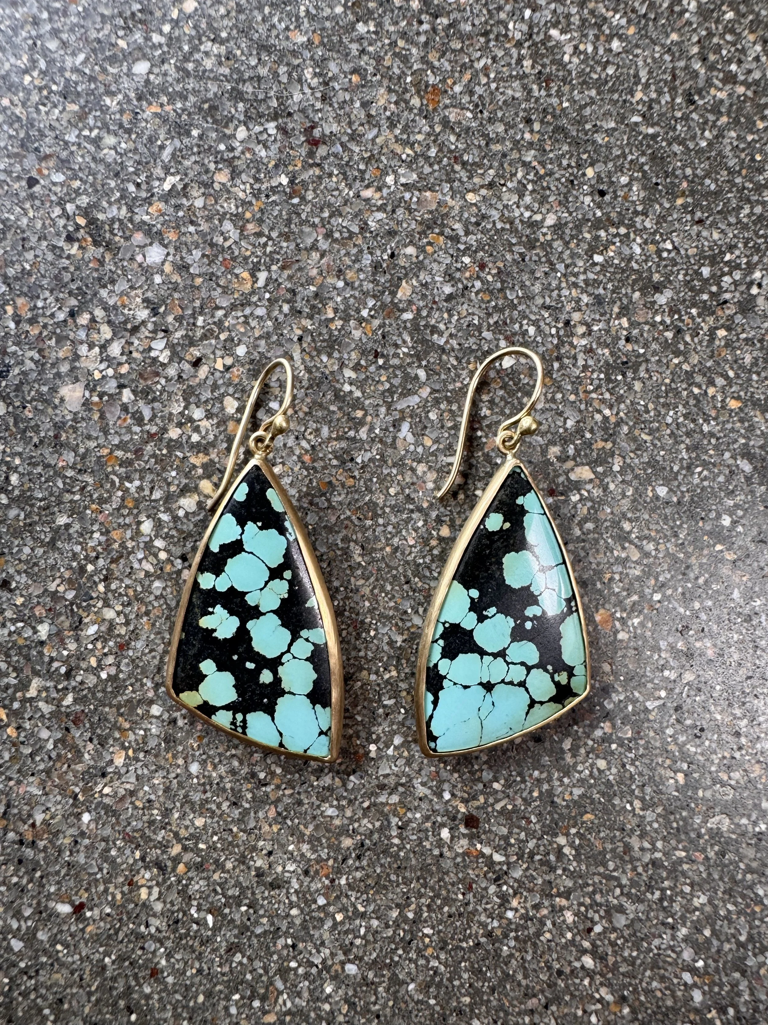 Huebi Turquoise Earrings