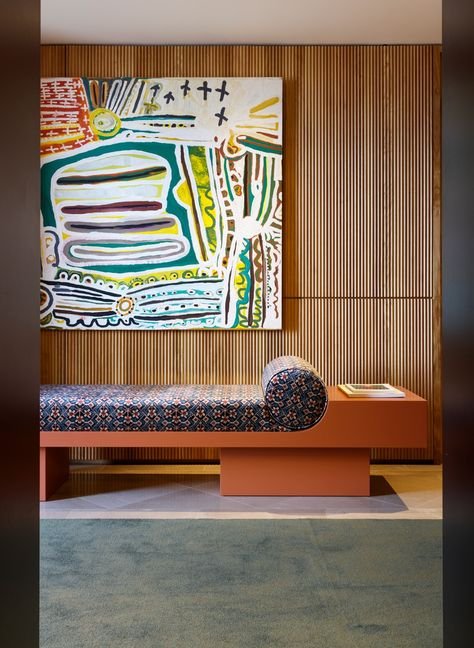  colorful modern art in luxury london penthouse 