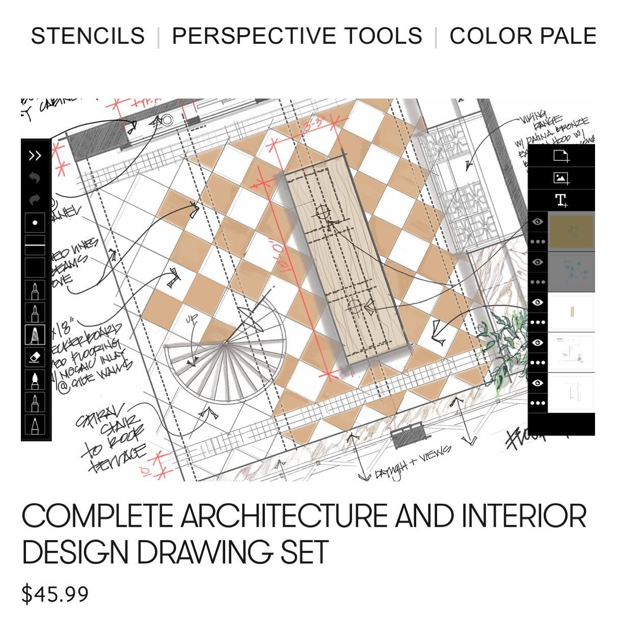 PLAN BY HAND 🤚🏼 | Everything made by hand is better. Especially floor plans! ✍🏼 Keeping the art of architecture alive with @morpholio Check out our website where you can purchase digital tools to create beautiful floor plans, interior elevations, 