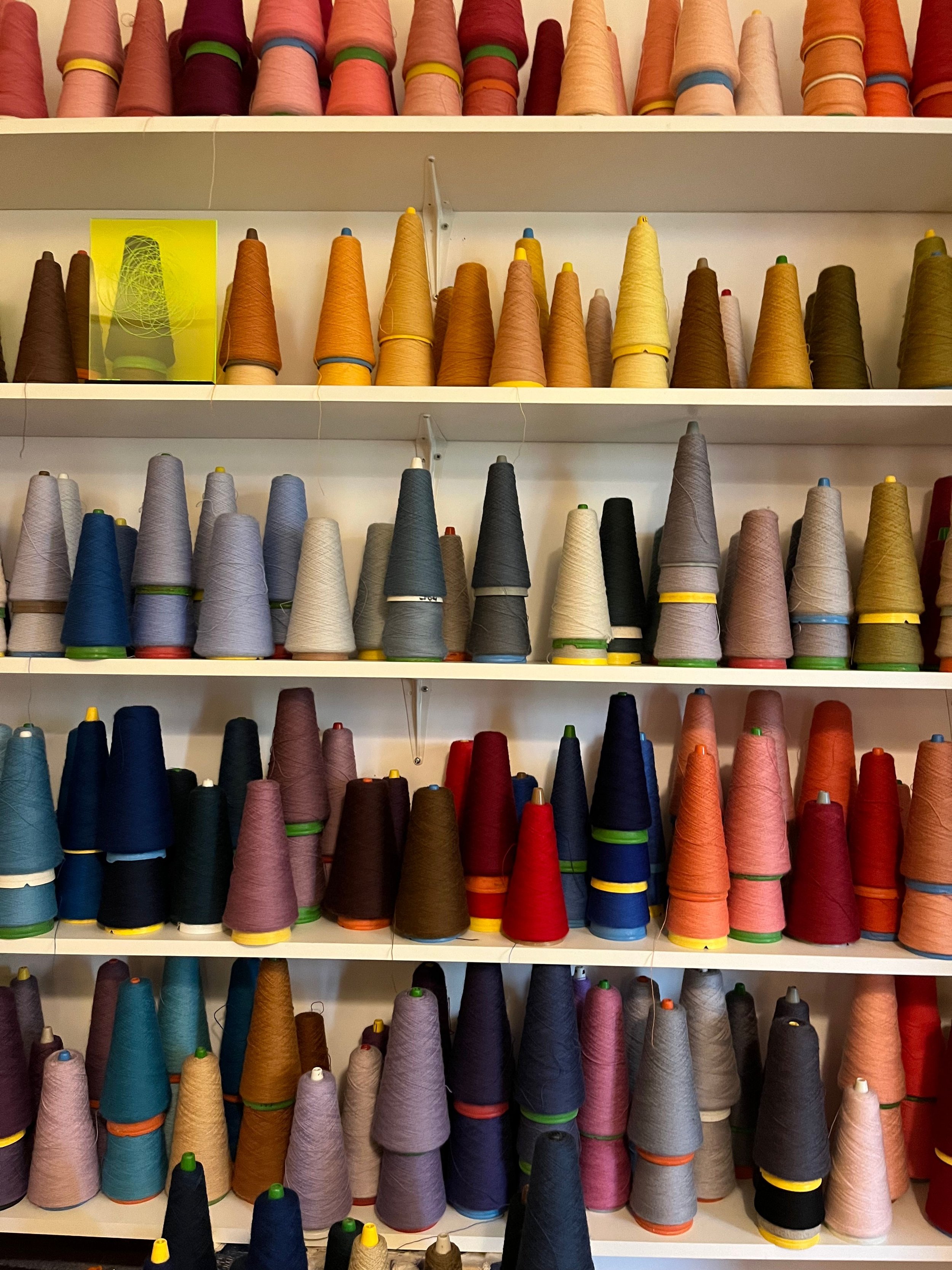 colorful threads of textile designersin France