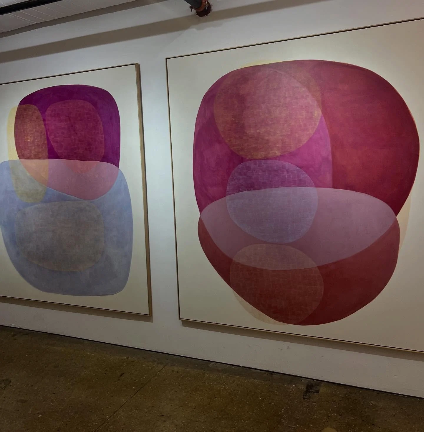 VOLUME. SHAPE. COLOR. TEXTURE. FORM admiring the works of @maruquinonero while @voltzclarkegallery @knofdesign
