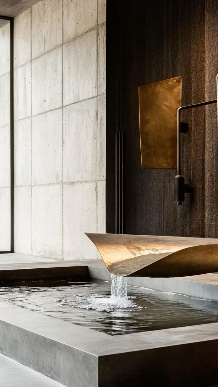 Water Feature of Wellness Area