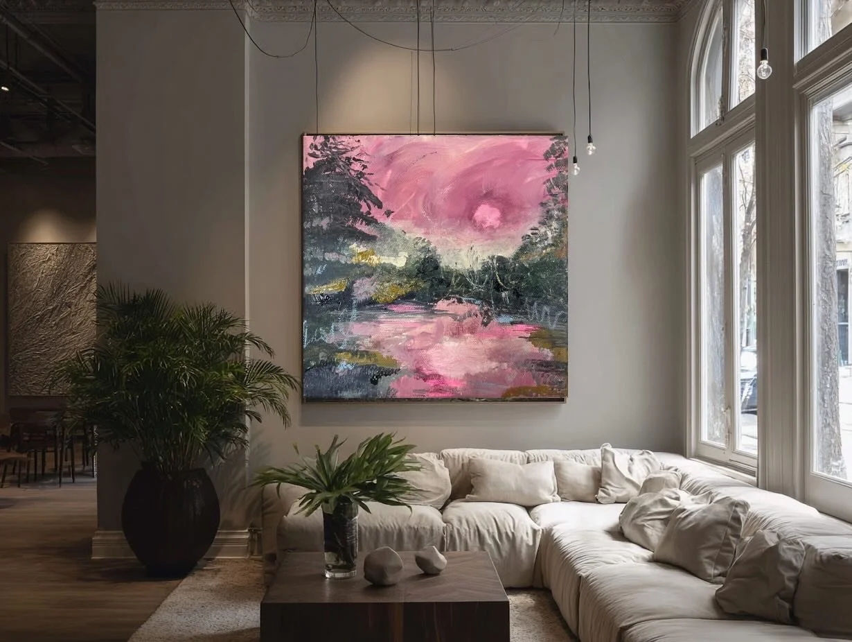 ROSEWATER MOON 🌕 | When not on construction sites or meticulously laboring over design and construction details, contracts, shop drawings, submittals, schedules and proposals I like to return to my creative and expressive side. Enjoying the freedom 