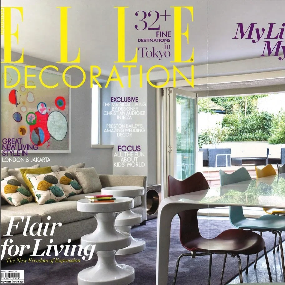 SPRING ☀️ | An oldie but goodie!! The very first project cover on @elledecorationuk nearly 16 years later and still looking just as fresh 🌱 Good design never goes out of style! @knofdesign #Elledecoration