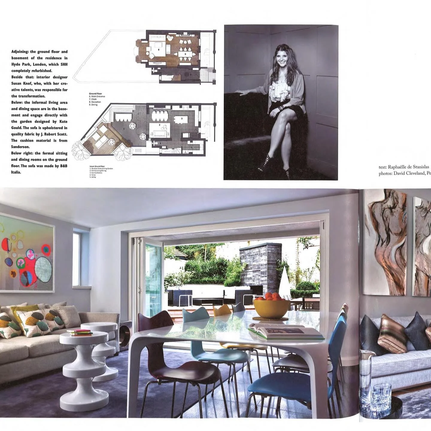 FLASHBACK ☀️ | Fun flashback to a  playful London property. What made this transformation so successful hid beneath the surface. Excavating the rear garden 🪴 allowed for more natural light ☀️ and access to a former basement creating more habitable s