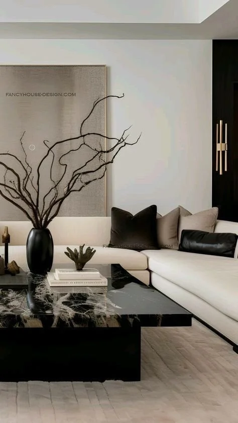 Modern Luxury with Sculptural Styling