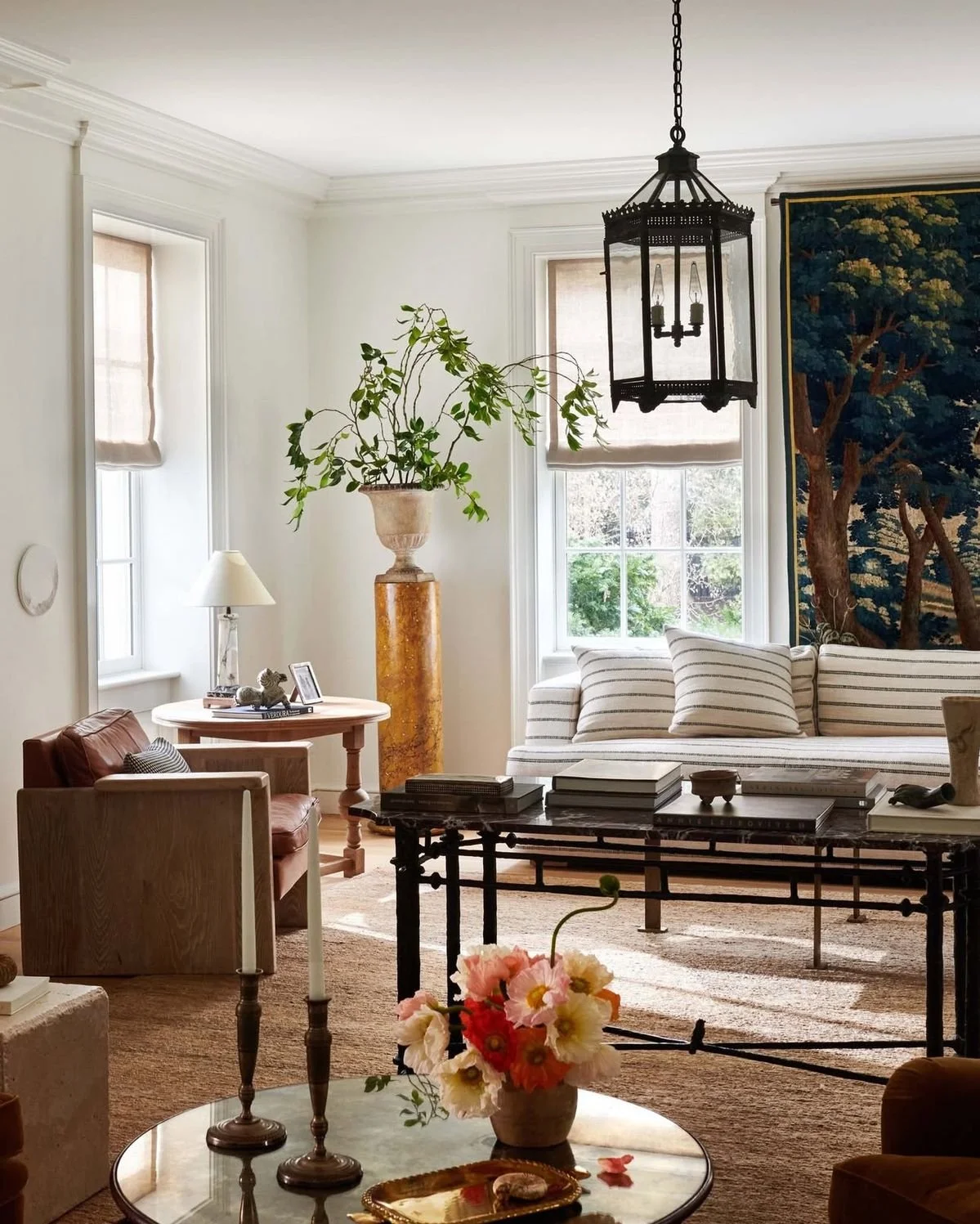 Timeless Living Room with Artisan Details