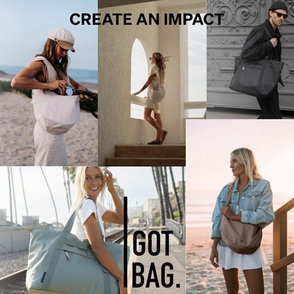 celebrating earth day with @gotbag the worlds 1st backpack made of ocean impacted plastic! 🌍🌱♻️