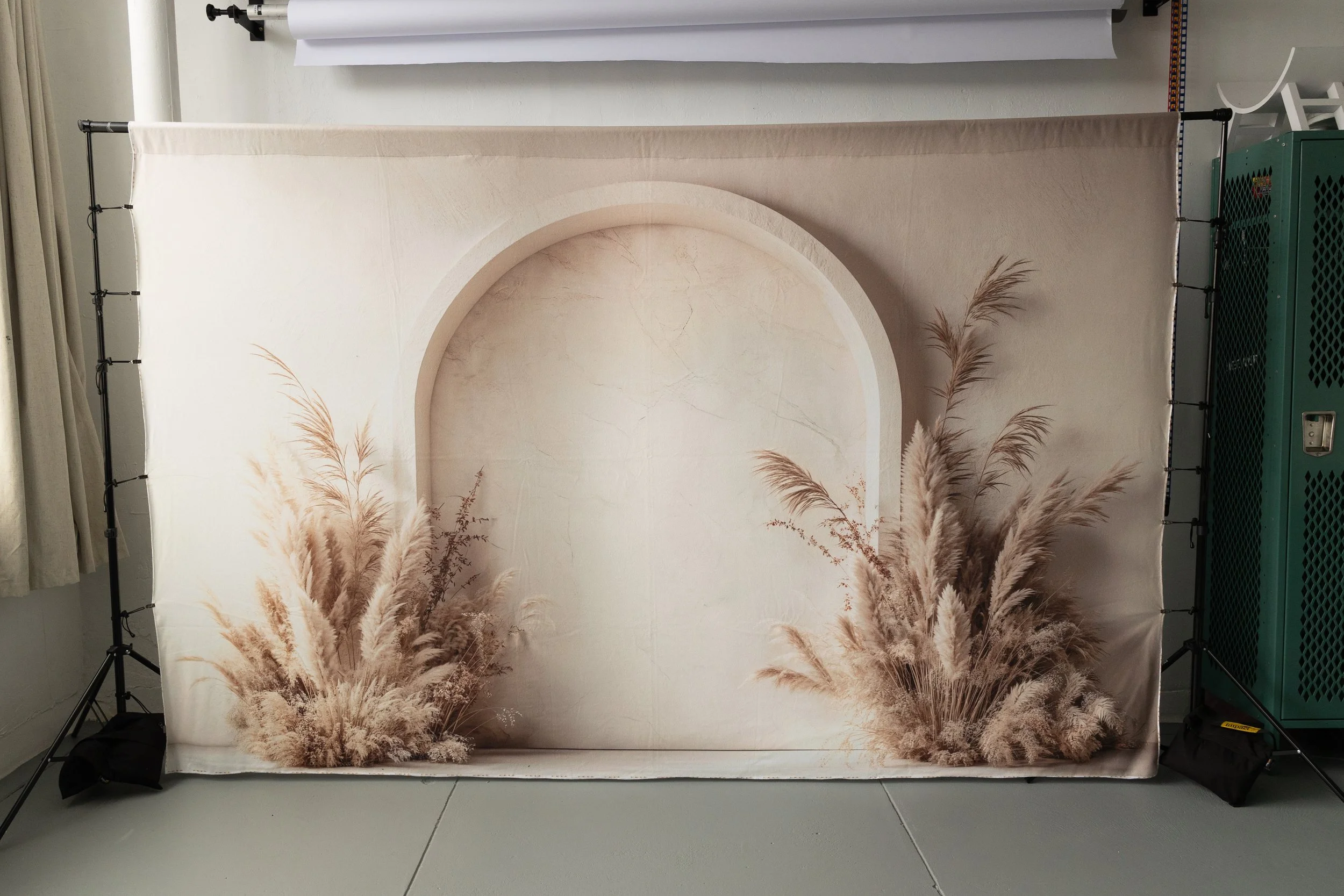 Boho Arch Pampas Grass