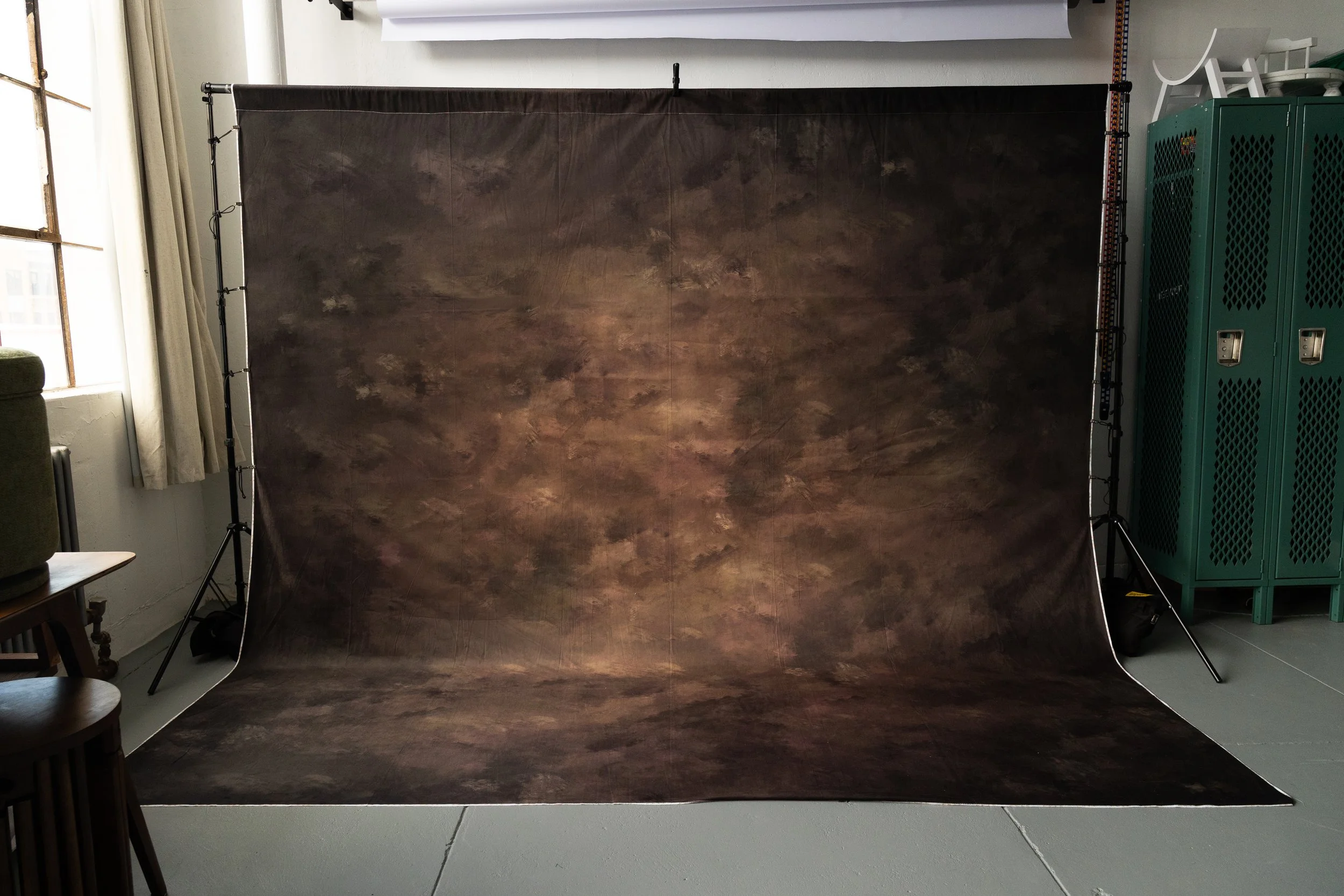 Vintage Brown Oil Painting Texture